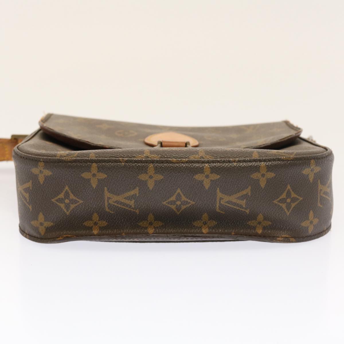 LOUIS VUITTON Monogram Saint Cloud GM Shoulder Bag M51242 LV Auth 53521