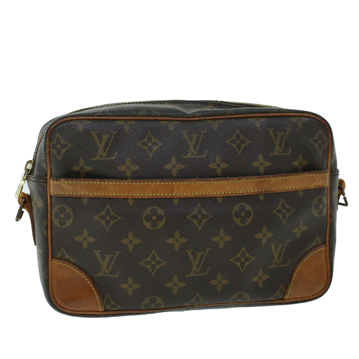 LOUIS VUITTON Monogram Trocadero 27 Shoulder Bag M51274 LV Auth 53522