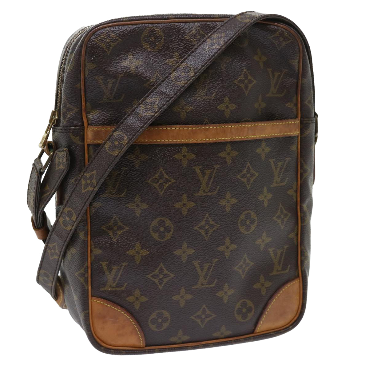 LOUIS VUITTON Monogram Danube GM Shoulder Bag M45262 LV Auth 53532