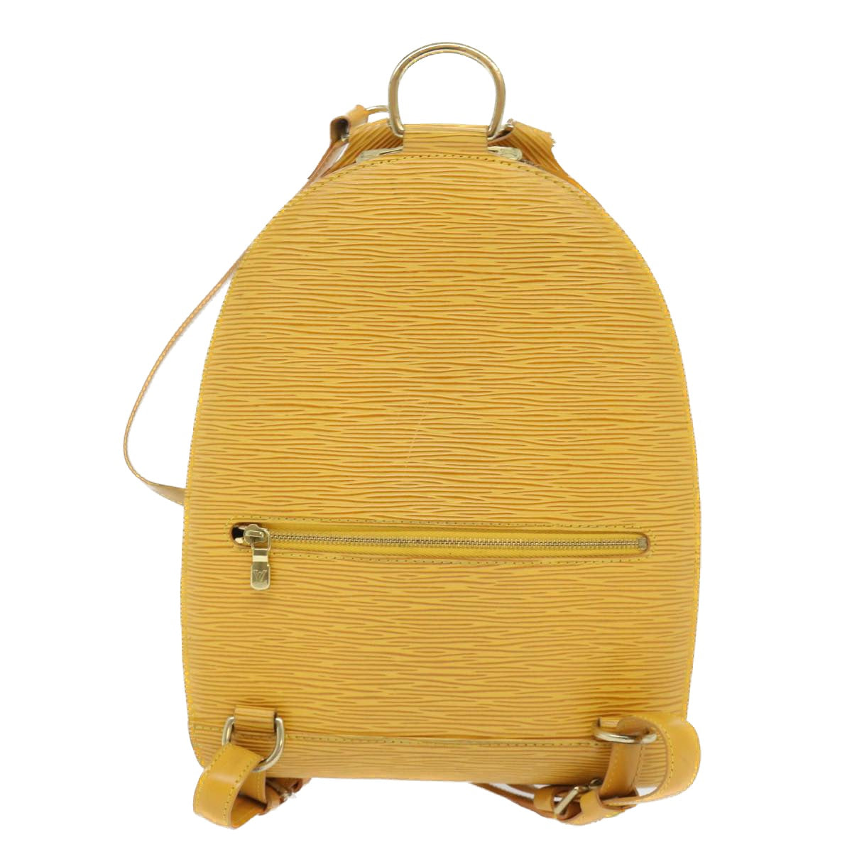 LOUIS VUITTON Epi Mabillon Backpack Yellow M52239 LV Auth 53550