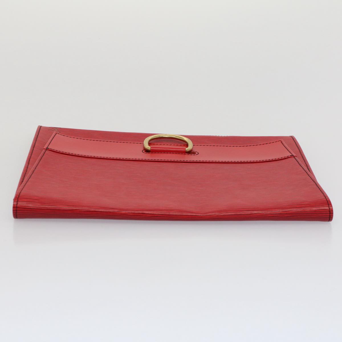 LOUIS VUITTON Epi Jena Clutch Bag Red M52727 LV Auth 53551