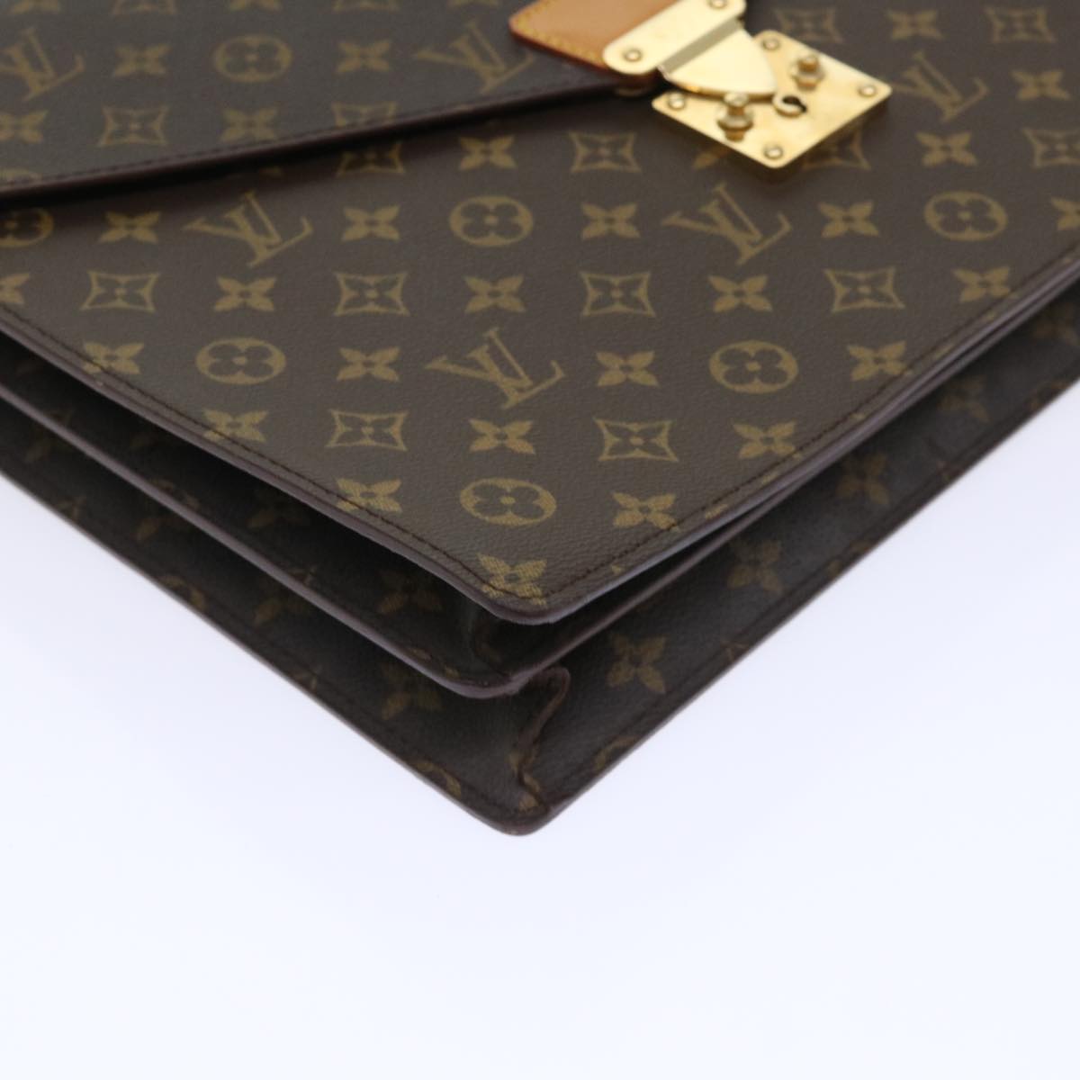 LOUIS VUITTON Monogram Serviette Conseiller Briefcase M53331 LV Auth 53554