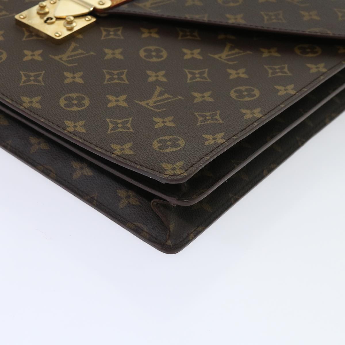 LOUIS VUITTON Monogram Serviette Conseiller Briefcase M53331 LV Auth 53554