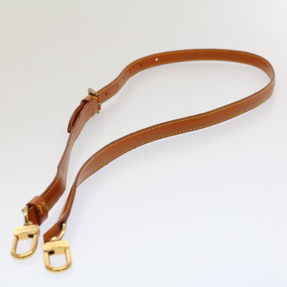 LOUIS VUITTON Epi Adjustable Shoulder Strap 35.8""-42.9"" Brown LV Auth 53562