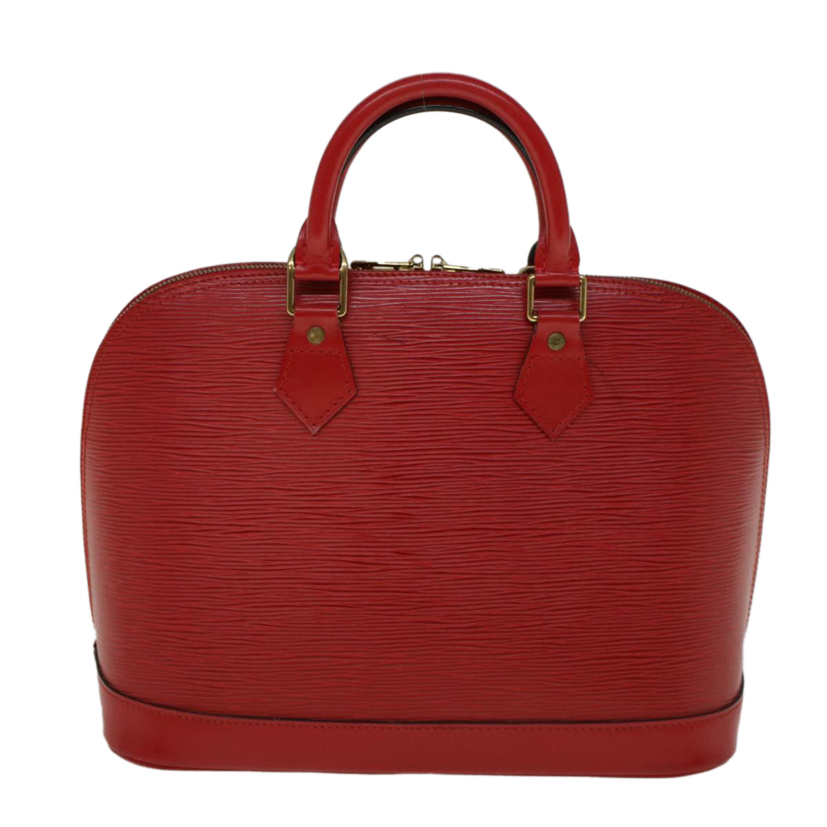 LOUIS VUITTON Epi Alma Hand Bag Castilian Red M52147 LV Auth 53565 - 0