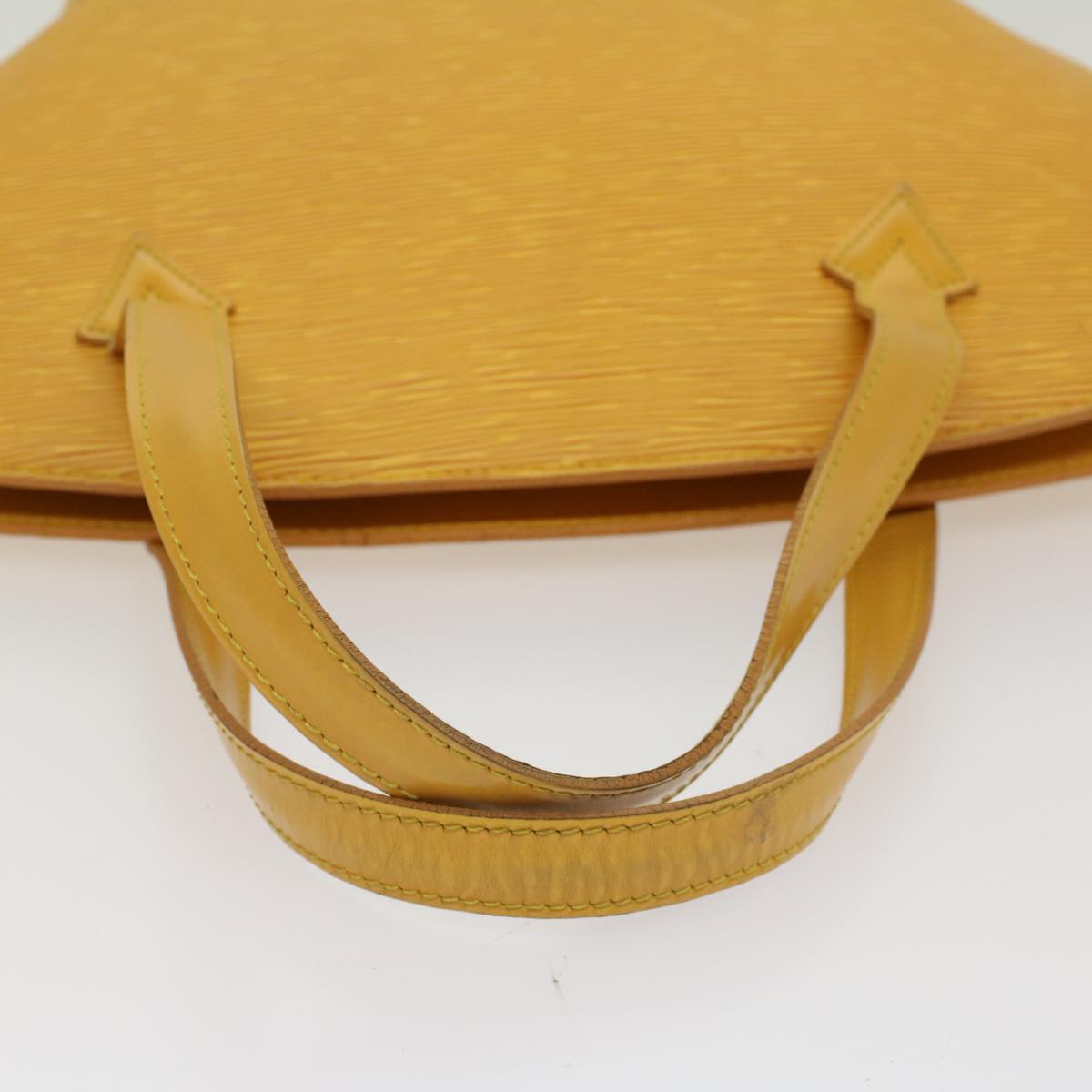 LOUIS VUITTON Epi Saint Jacques Hand Bag Yellow M52279 LV Auth 53568