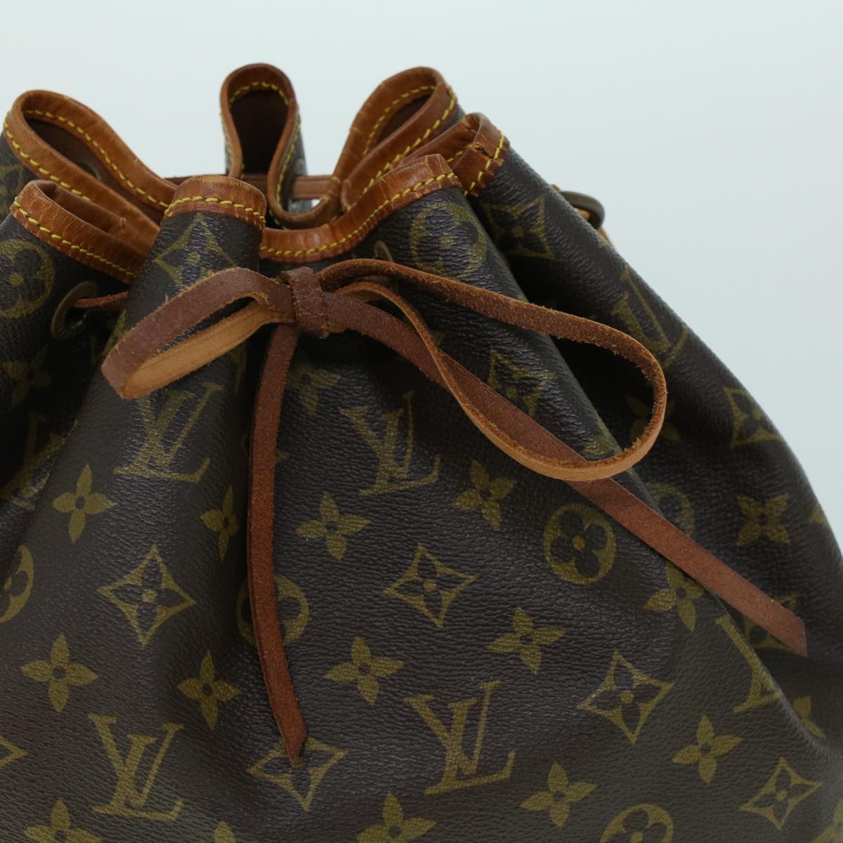 LOUIS VUITTON Monogram Noe Shoulder Bag M42224 LV Auth 53580