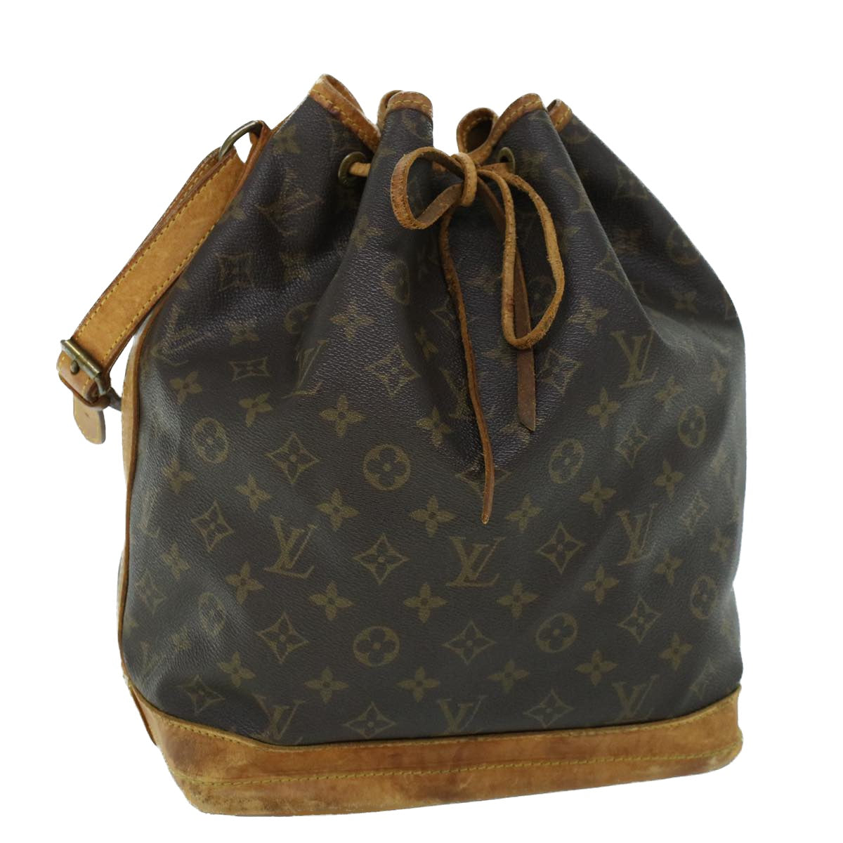 LOUIS VUITTON Monogram Noe Shoulder Bag M42224 LV Auth 53581