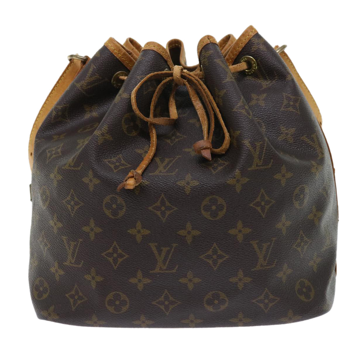 LOUIS VUITTON Monogram Petit Noe Shoulder Bag M42226 LV Auth 53585