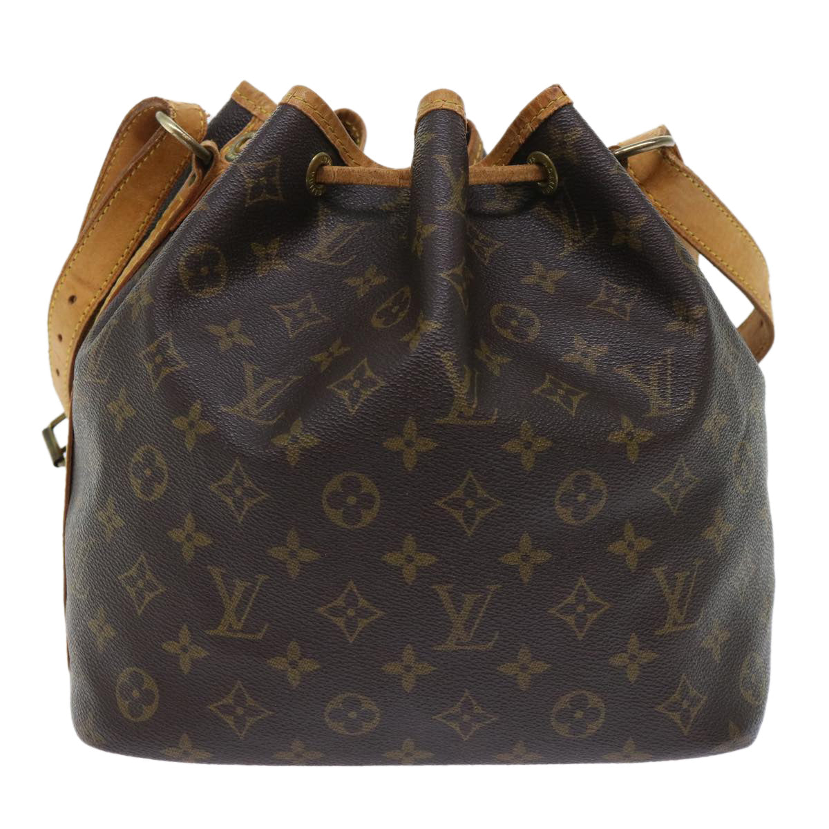 LOUIS VUITTON Monogram Petit Noe Shoulder Bag M42226 LV Auth 53585