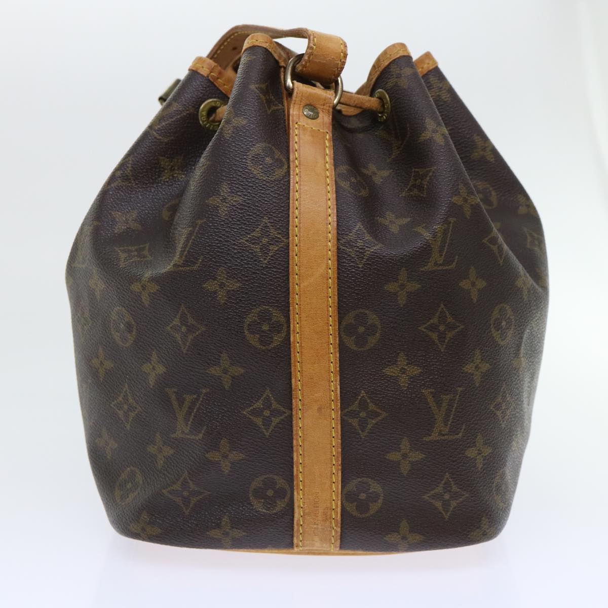 LOUIS VUITTON Monogram Petit Noe Shoulder Bag M42226 LV Auth 53585