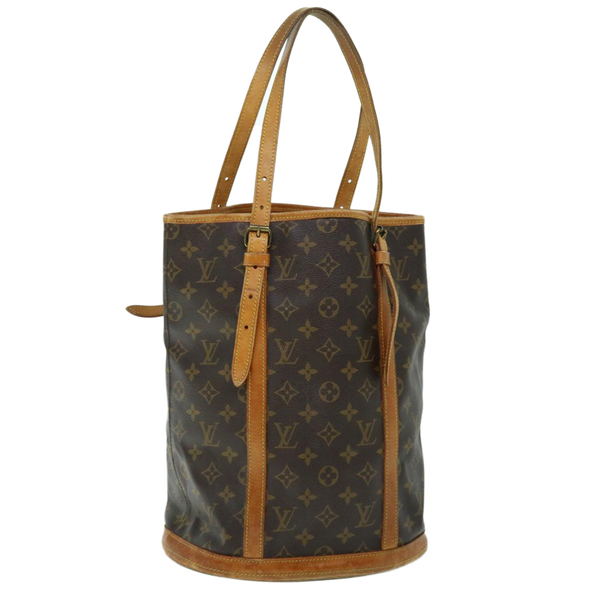 LOUIS VUITTON Monogram Bucket GM Shoulder Bag Vintage M42236 LV Auth 53591