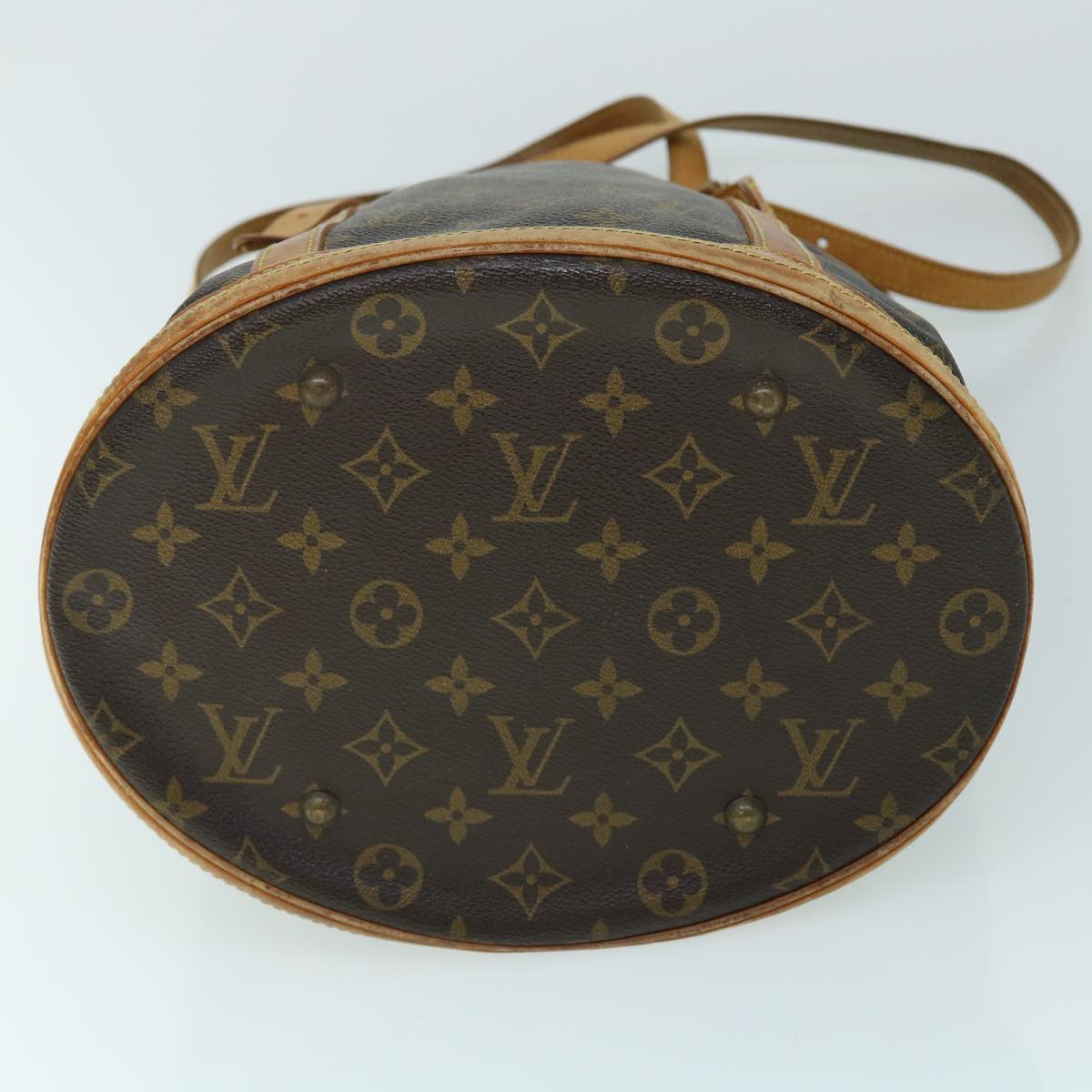 LOUIS VUITTON Monogram Bucket GM Shoulder Bag Vintage M42236 LV Auth 53591