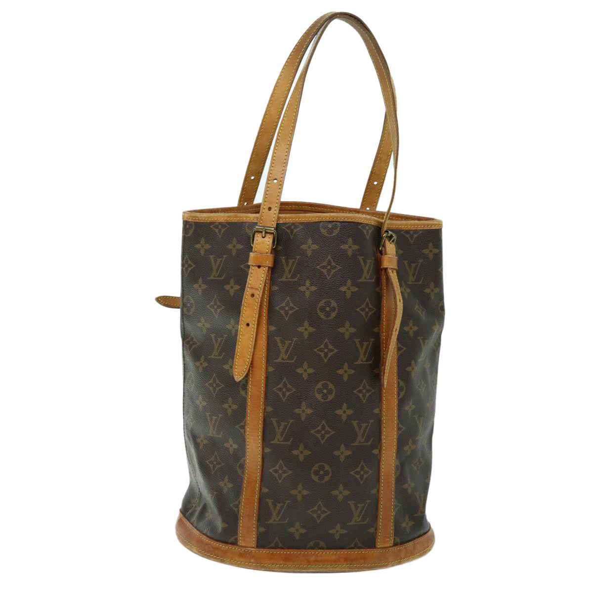 LOUIS VUITTON Monogram Bucket GM Shoulder Bag Vintage M42236 LV Auth 53591