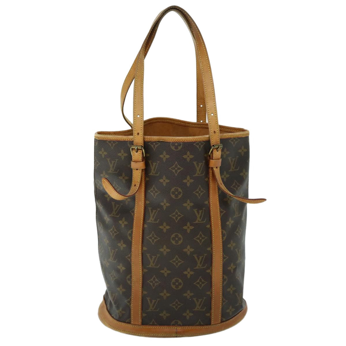 LOUIS VUITTON Monogram Bucket GM Shoulder Bag Vintage M42236 LV Auth 53591