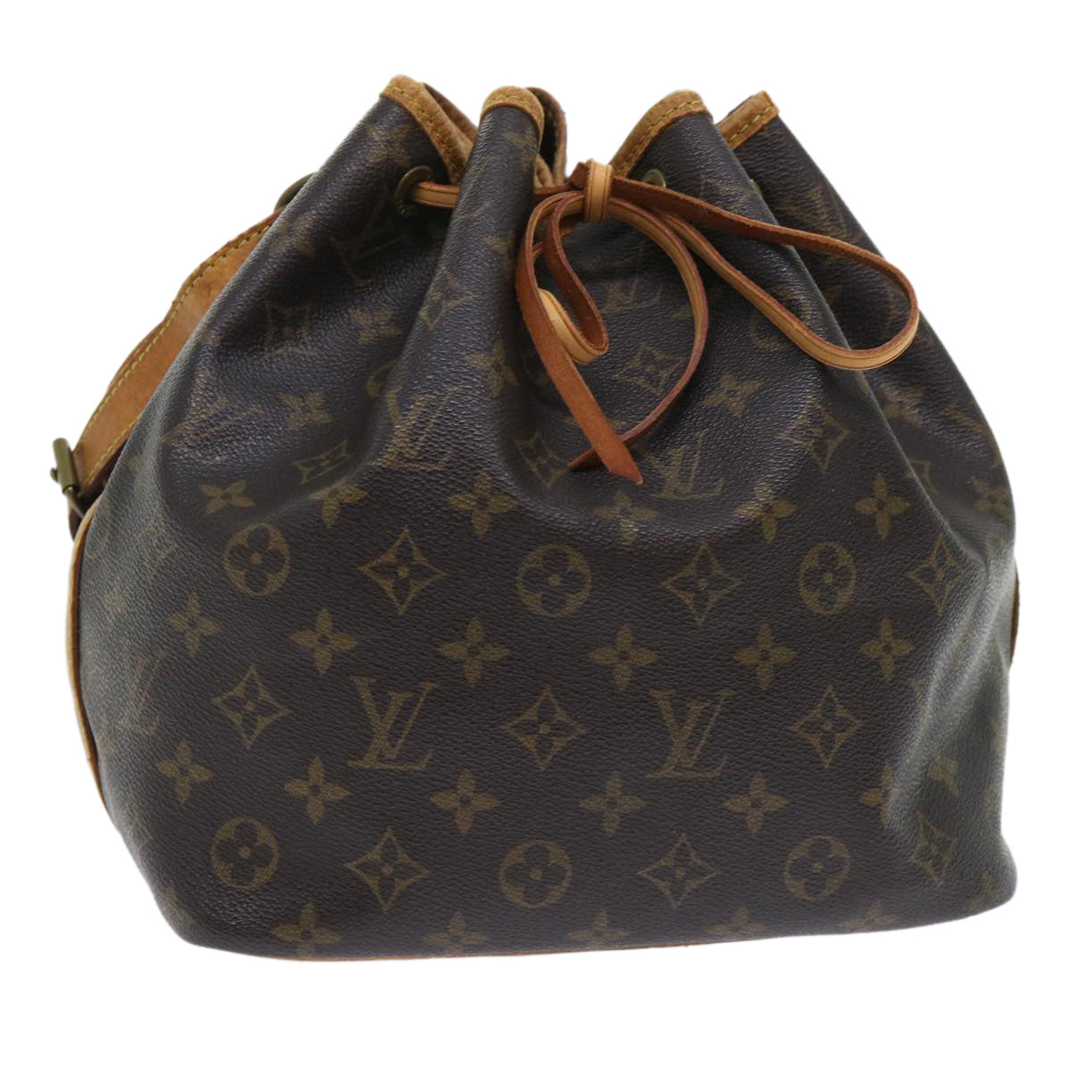 LOUIS VUITTON Monogram Petit Noe Shoulder Bag M42226 LV Auth 53609