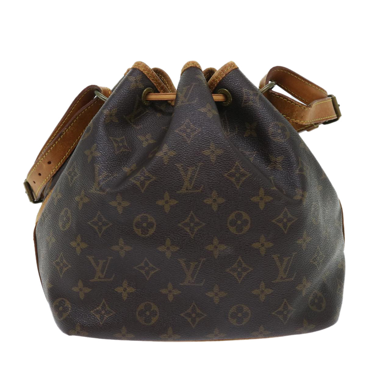 LOUIS VUITTON Monogram Petit Noe Shoulder Bag M42226 LV Auth 53609