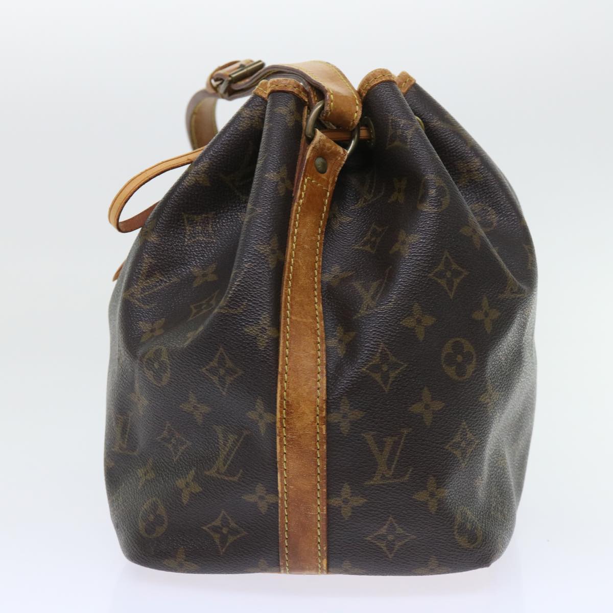 LOUIS VUITTON Monogram Petit Noe Shoulder Bag M42226 LV Auth 53609