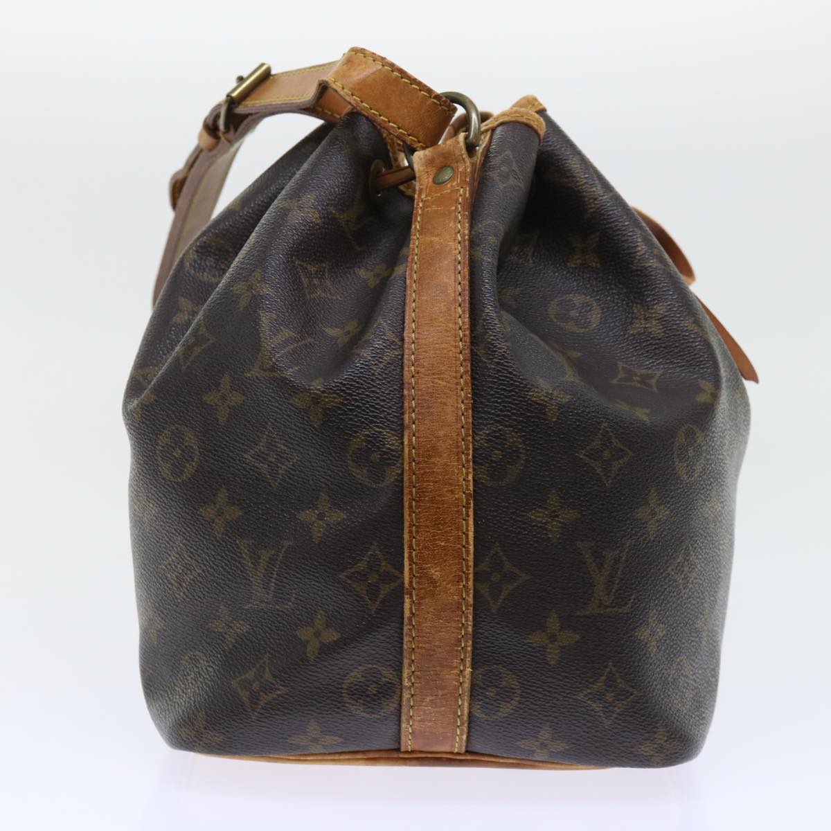 LOUIS VUITTON Monogram Petit Noe Shoulder Bag M42226 LV Auth 53609