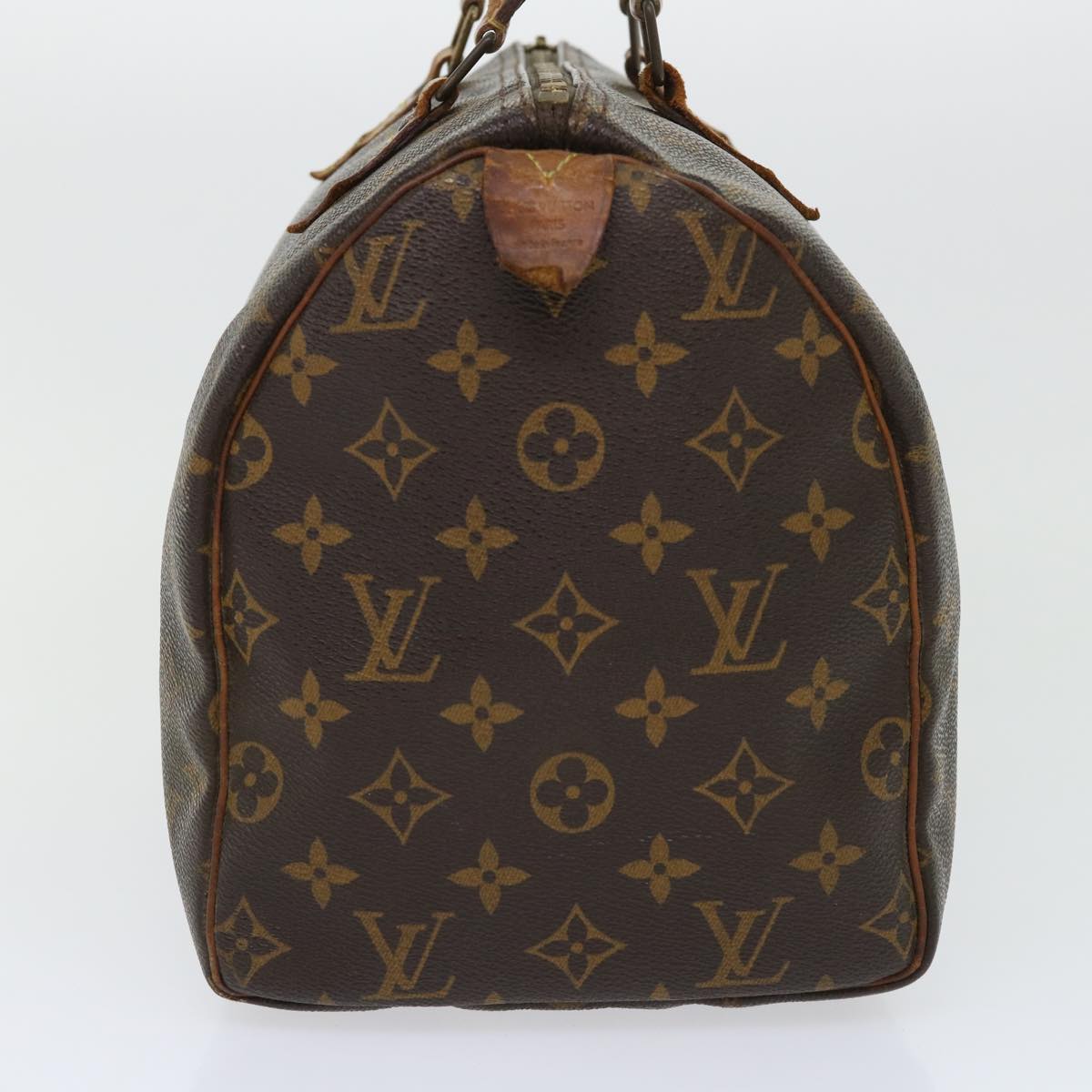 LOUIS VUITTON Monogram Speedy 30 Hand Bag M41526 LV Auth 53618