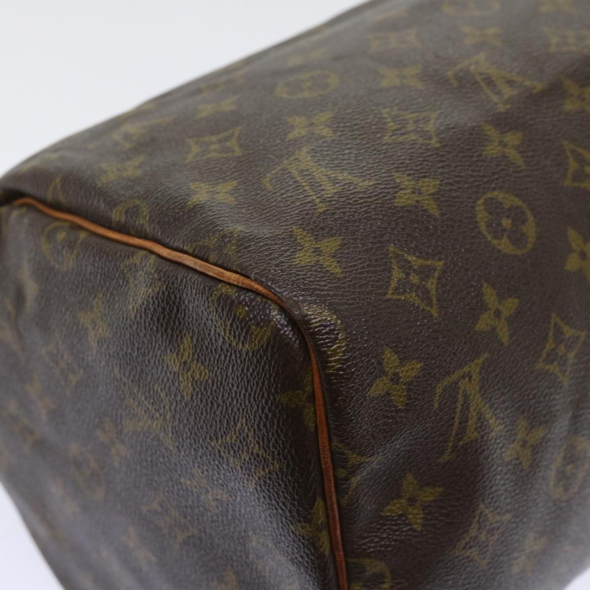 LOUIS VUITTON Monogram Speedy 30 Hand Bag M41526 LV Auth 53619