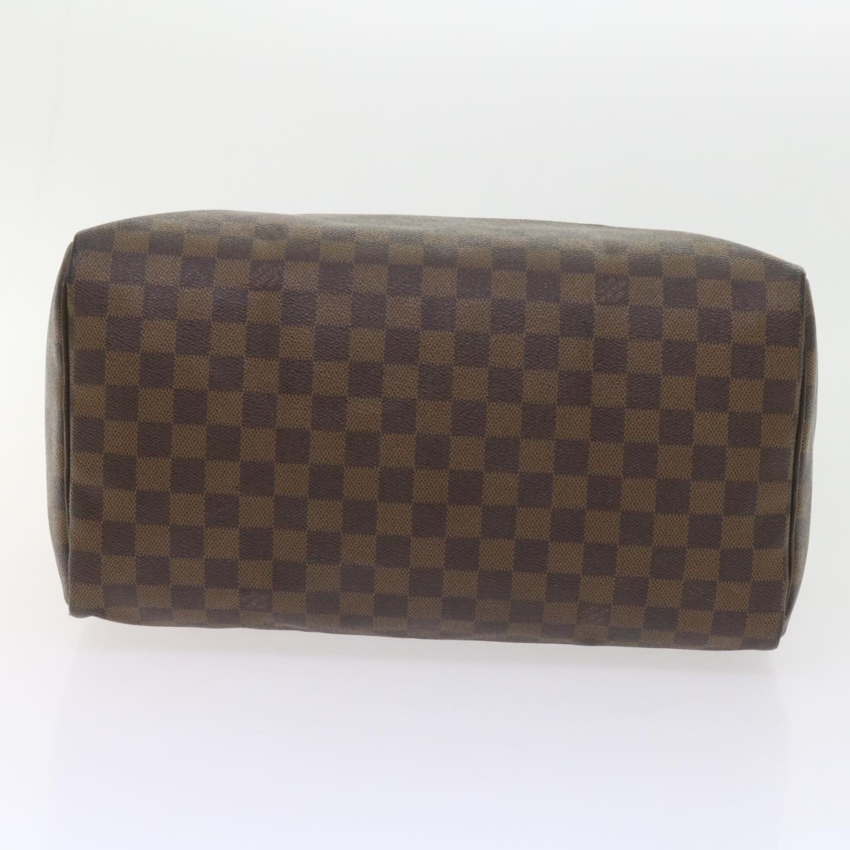 LOUIS VUITTON Damier Ebene Speedy 35 Hand Bag N41363 LV Auth 53620