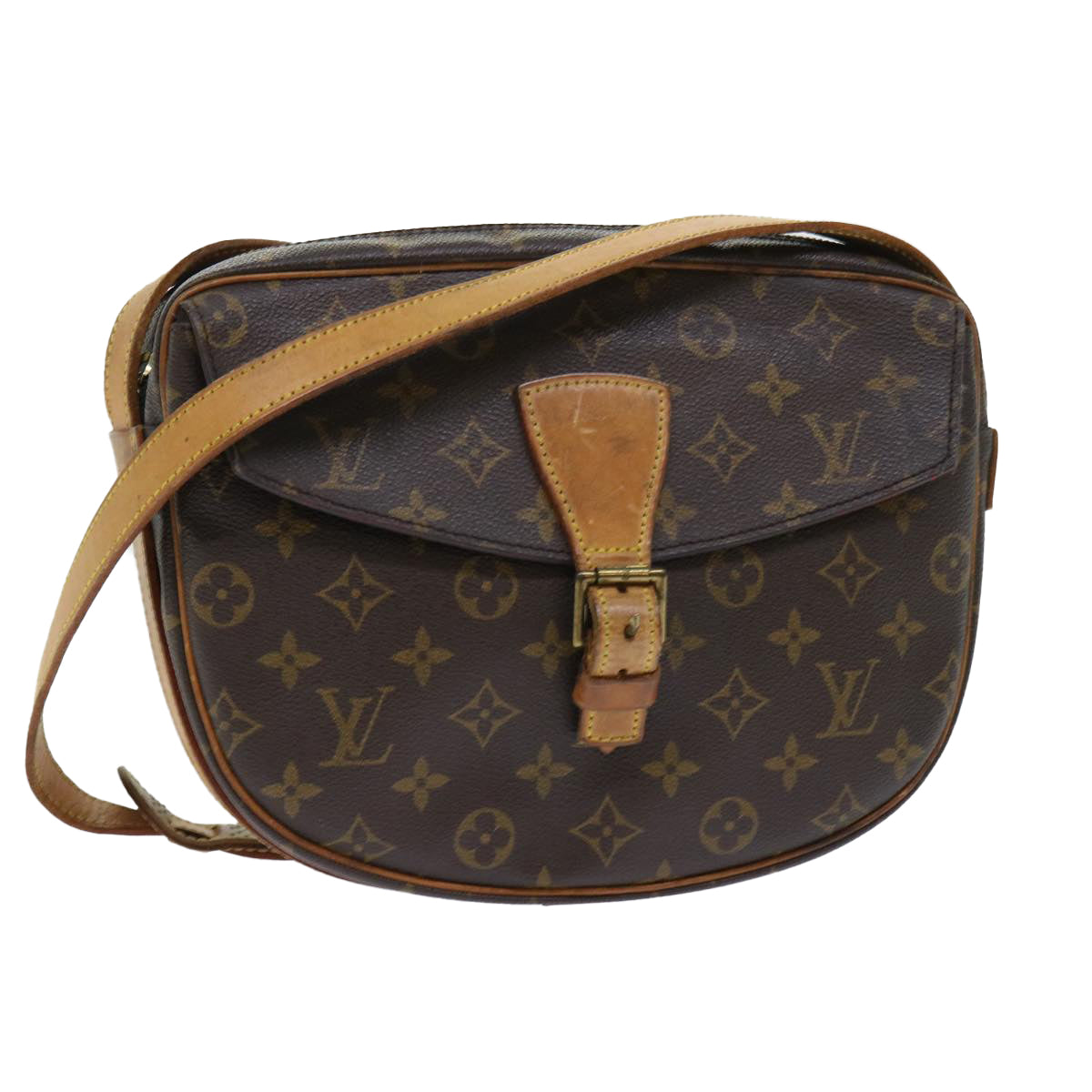 LOUIS VUITTON Monogram Jeune Fille MM Shoulder Bag M51226 LV Auth 53777