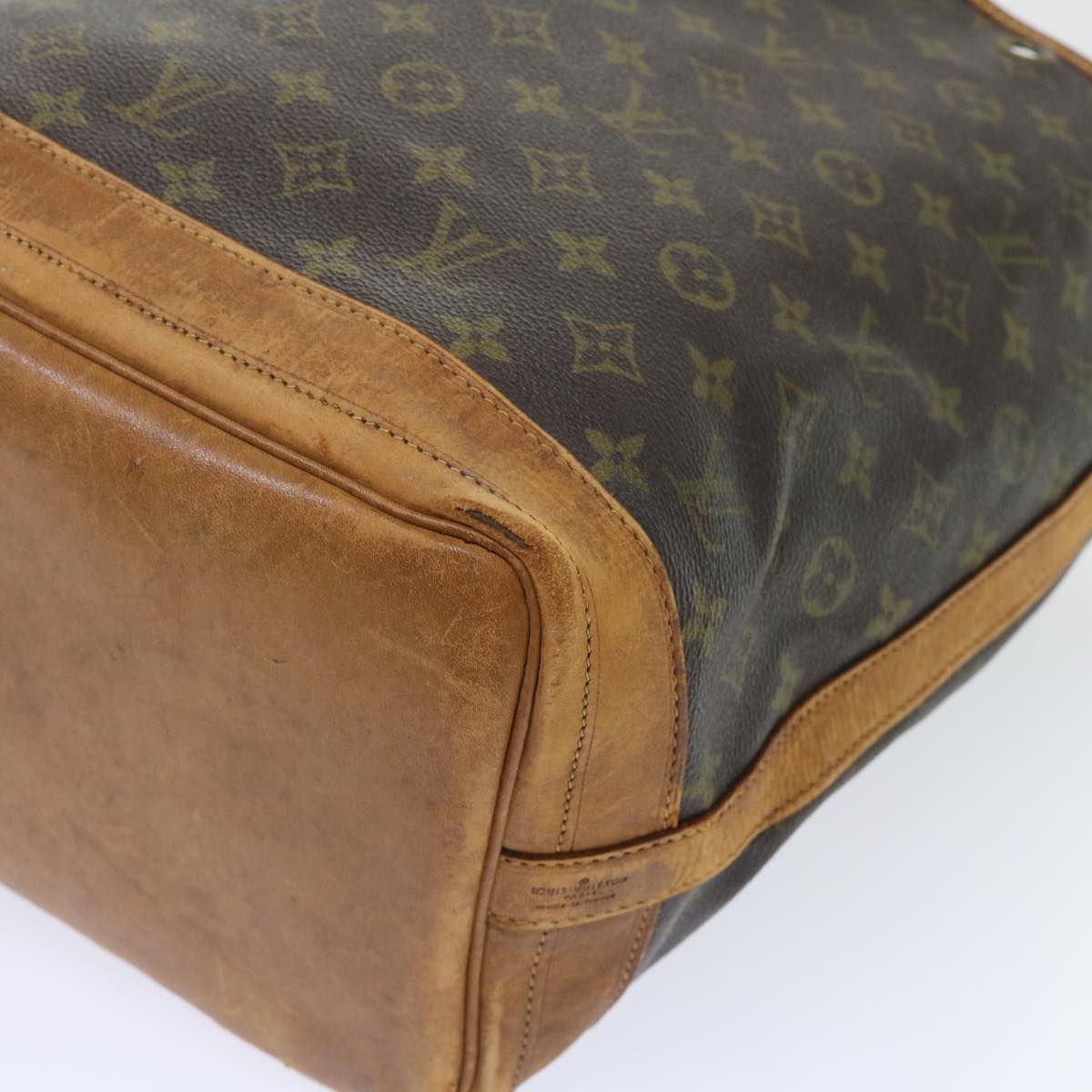 LOUIS VUITTON Monogram Noe Shoulder Bag M42224 LV Auth 53778