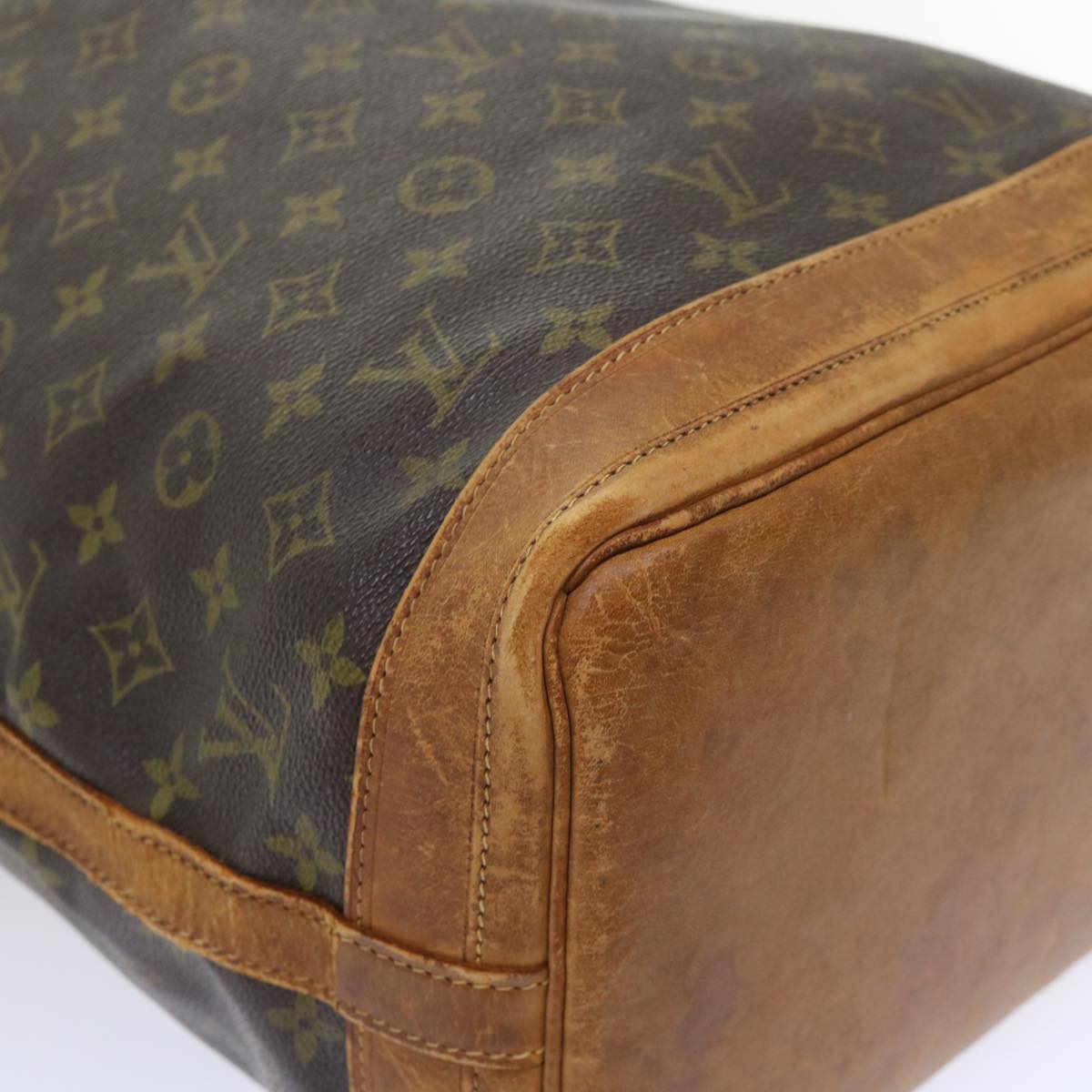 LOUIS VUITTON Monogram Noe Shoulder Bag M42224 LV Auth 53778