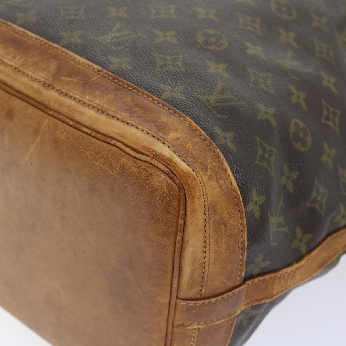 LOUIS VUITTON Monogram Noe Shoulder Bag M42224 LV Auth 53778