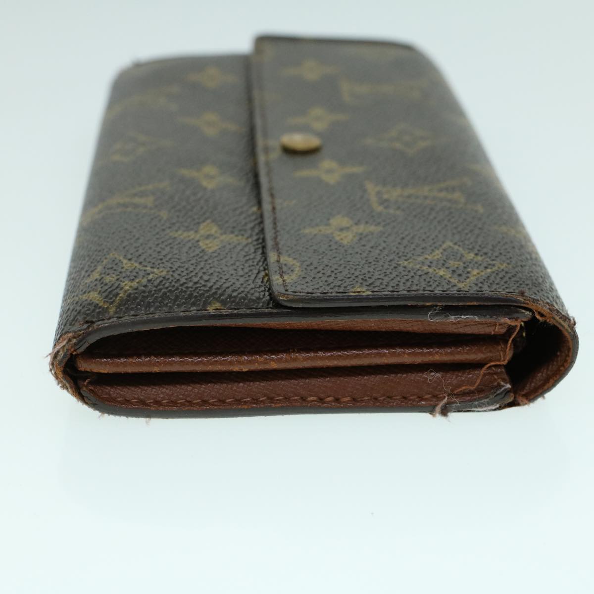 LOUIS VUITTON Monogram Portefeuille Sarah Long Wallet M61734 LV Auth 53797