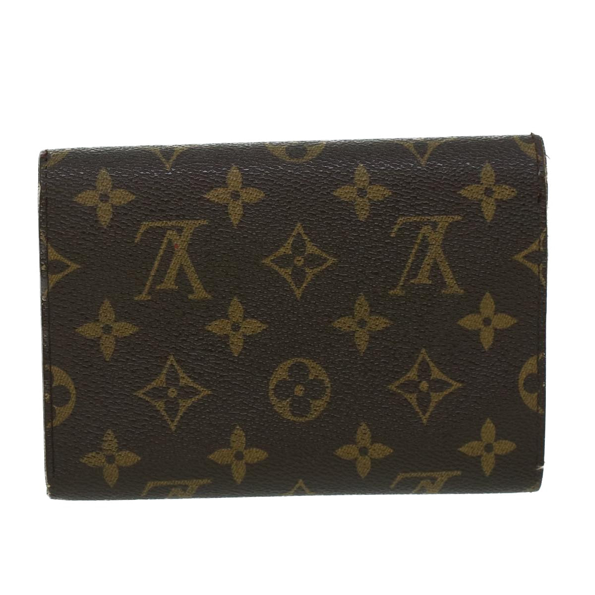 LOUIS VUITTON Monogram Porte Tresor Etui Papie Wallet M61202 LV Auth 53808 - 0