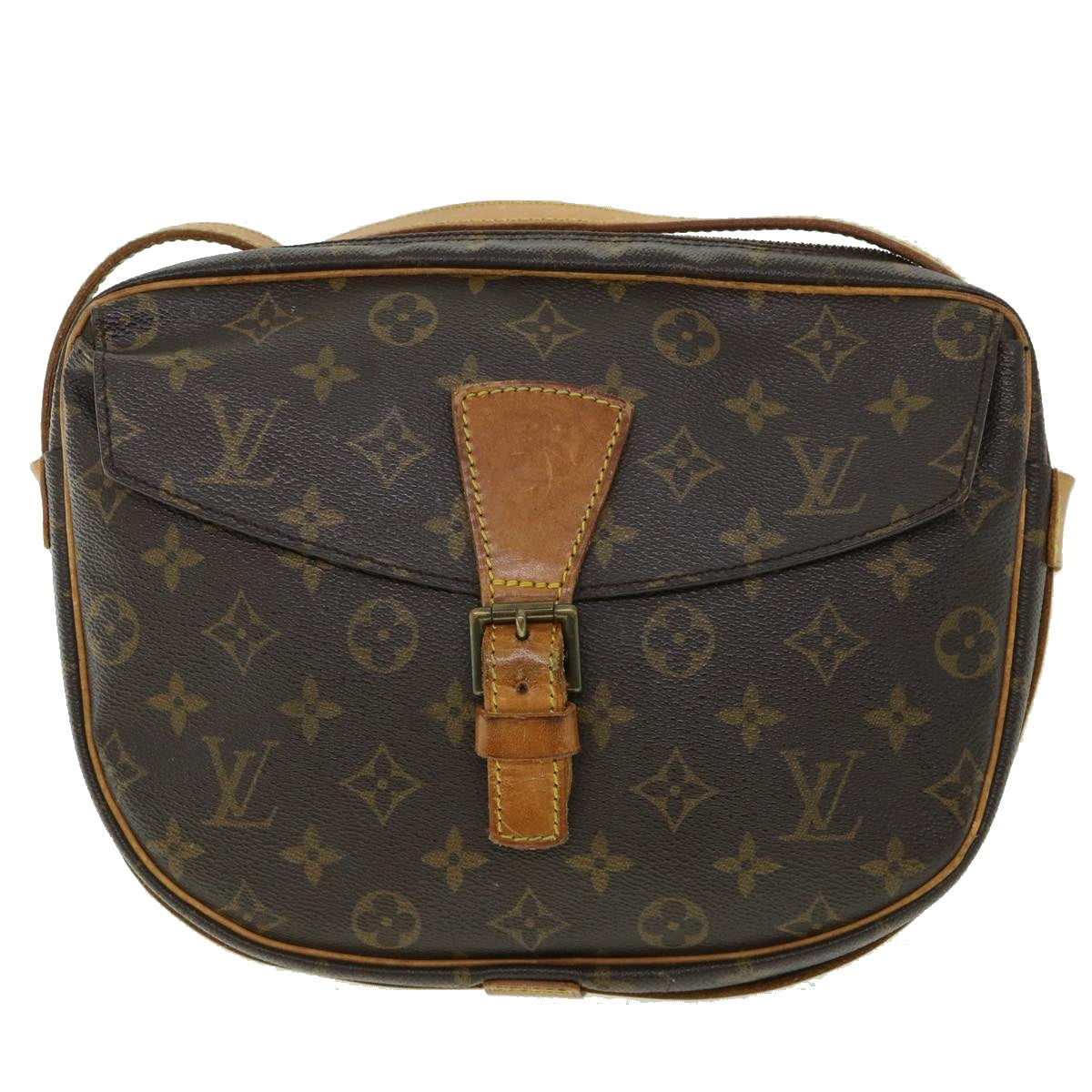 LOUIS VUITTON Monogram Jeune Fille GM Shoulder Bag M51225 LV Auth 53818