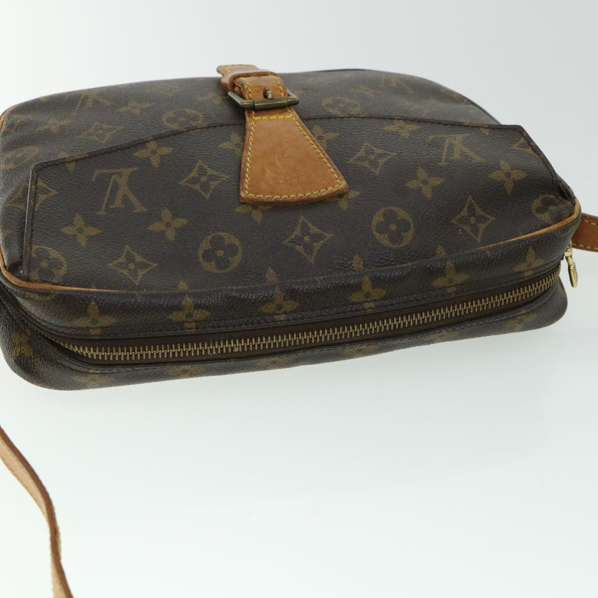 LOUIS VUITTON Monogram Jeune Fille GM Shoulder Bag M51225 LV Auth 53818