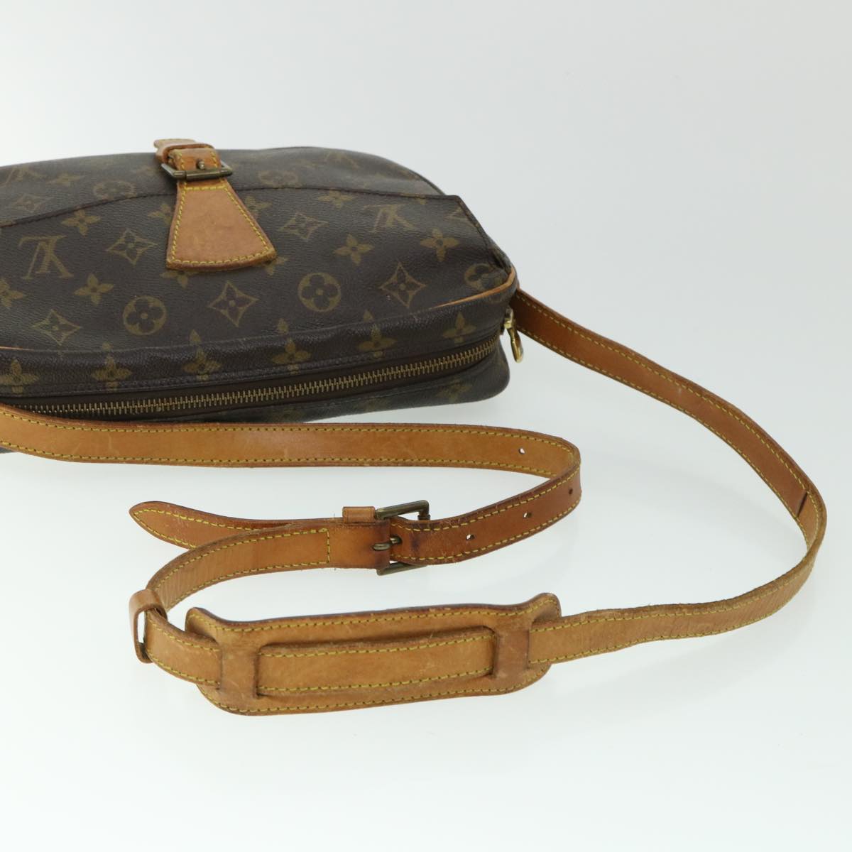 LOUIS VUITTON Monogram Jeune Fille GM Shoulder Bag M51225 LV Auth 53818