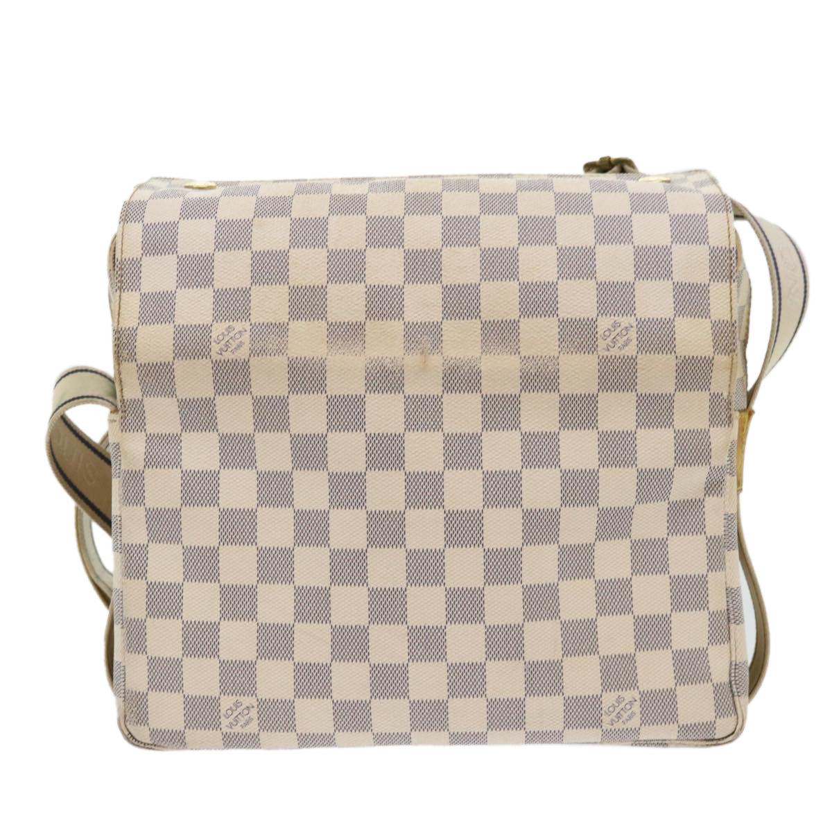 LOUIS VUITTON Damier Azur Naviglio Shoulder Bag N51189 LV Auth 53834 - 0