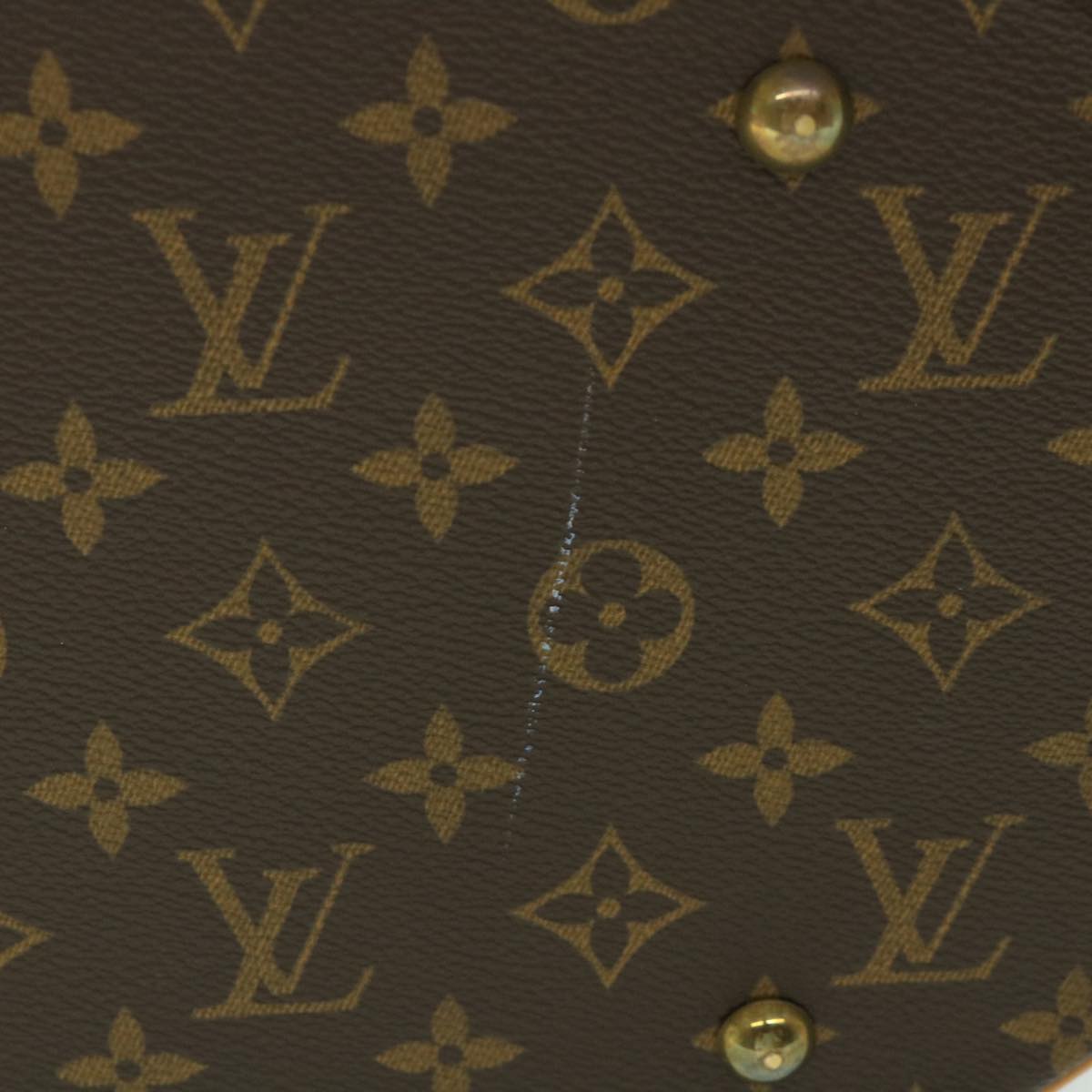 LOUIS VUITTON Monogram Bucket GM Shoulder Bag M42236 LV Auth 53836