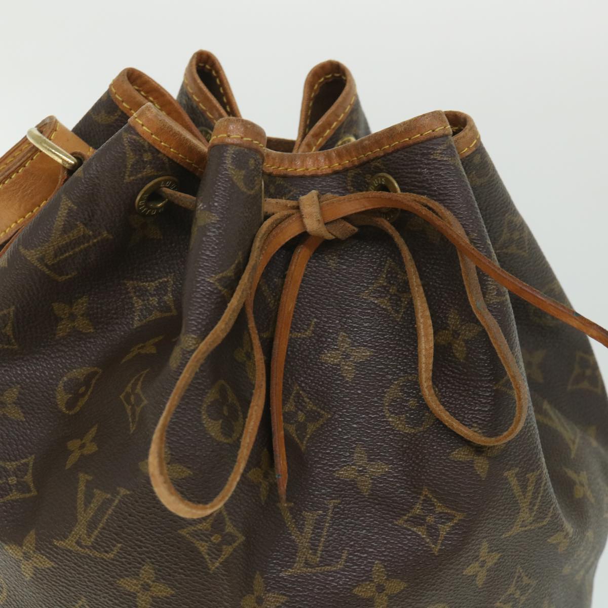 LOUIS VUITTON Monogram Noe Shoulder Bag M42224 LV Auth 53838