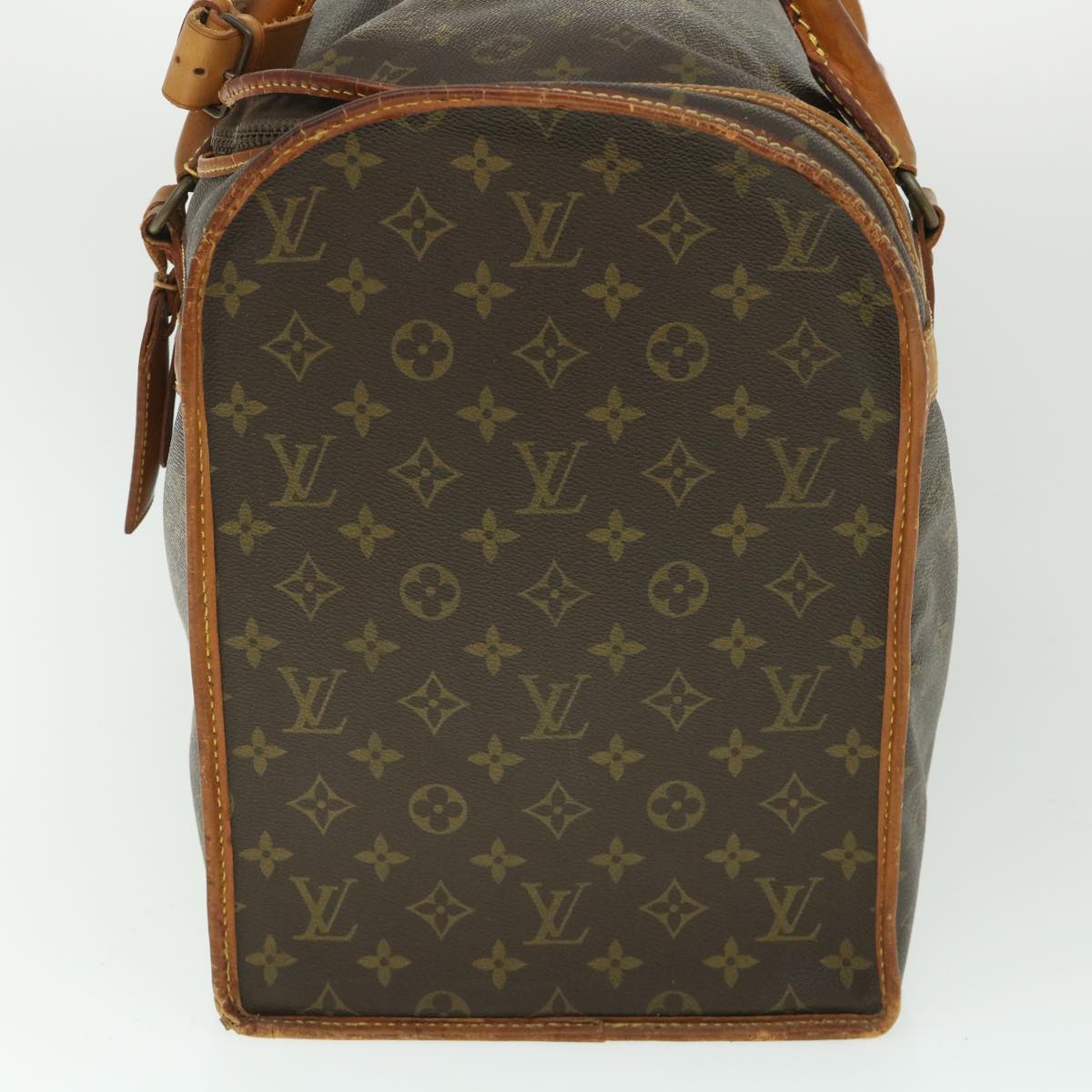 LOUIS VUITTON Monogram Sac Demi Souple 45 Pet Carry LV Auth 53854