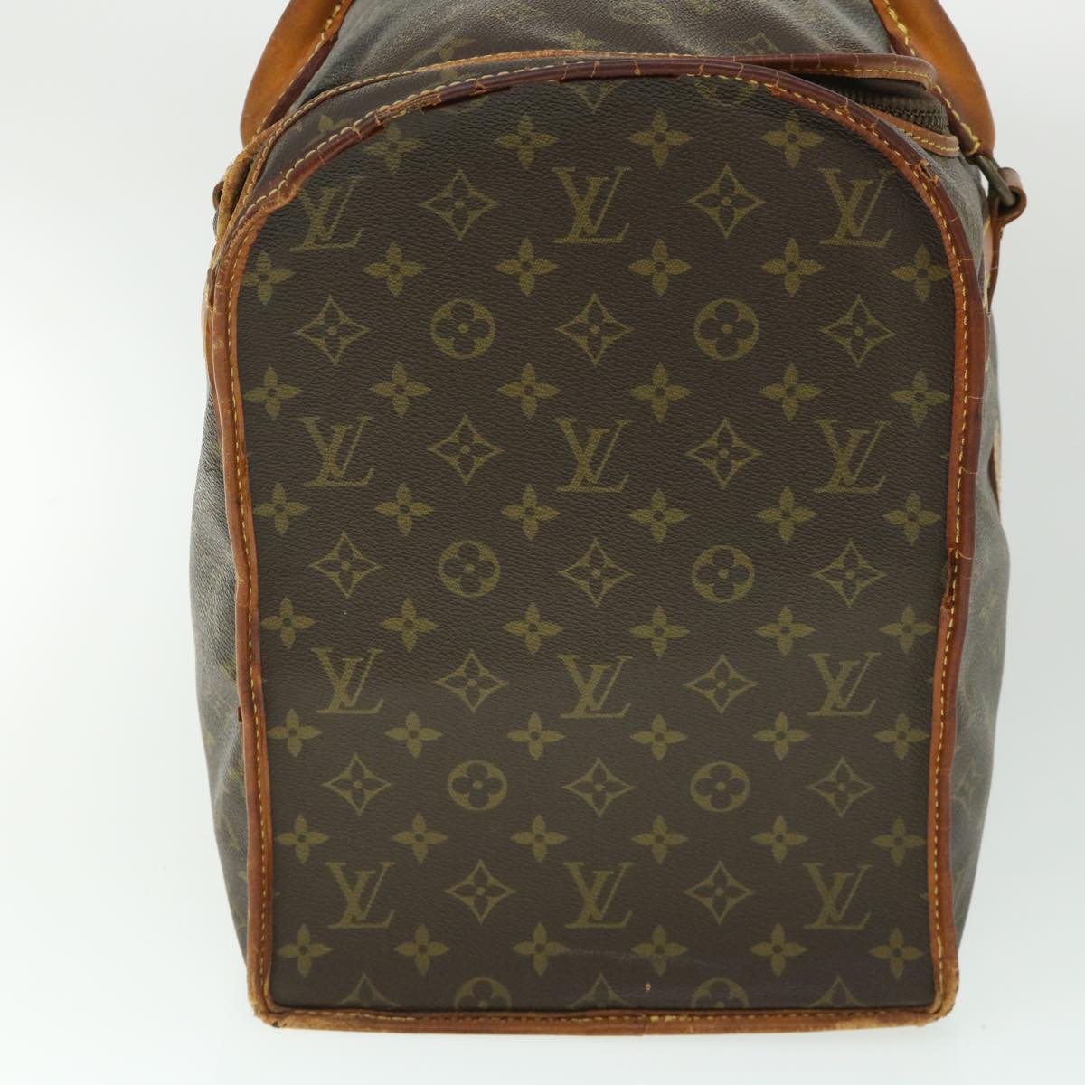 LOUIS VUITTON Monogram Sac Demi Souple 45 Pet Carry LV Auth 53854