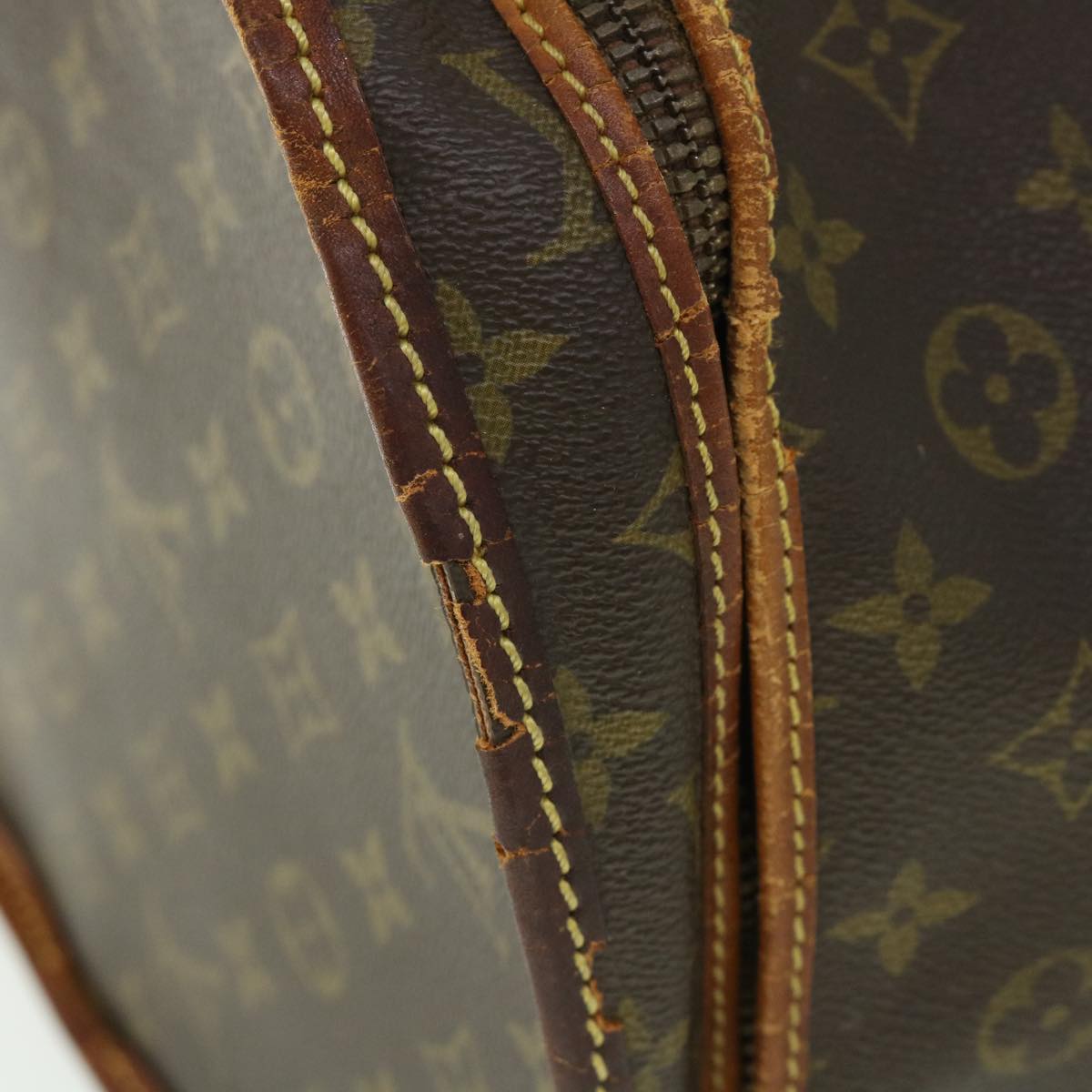 LOUIS VUITTON Monogram Sac Demi Souple 45 Pet Carry LV Auth 53854