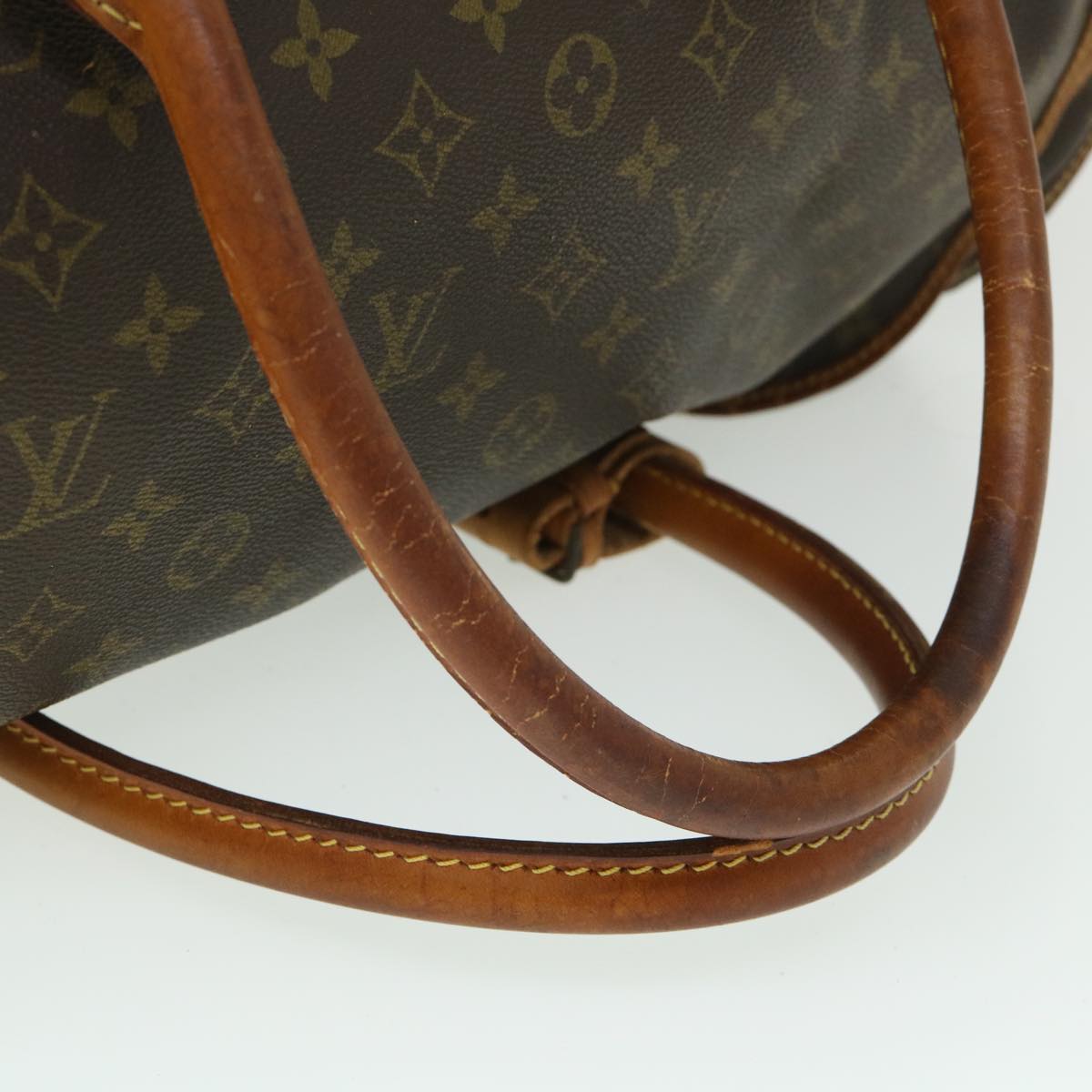 LOUIS VUITTON Monogram Sac Demi Souple 45 Pet Carry LV Auth 53854