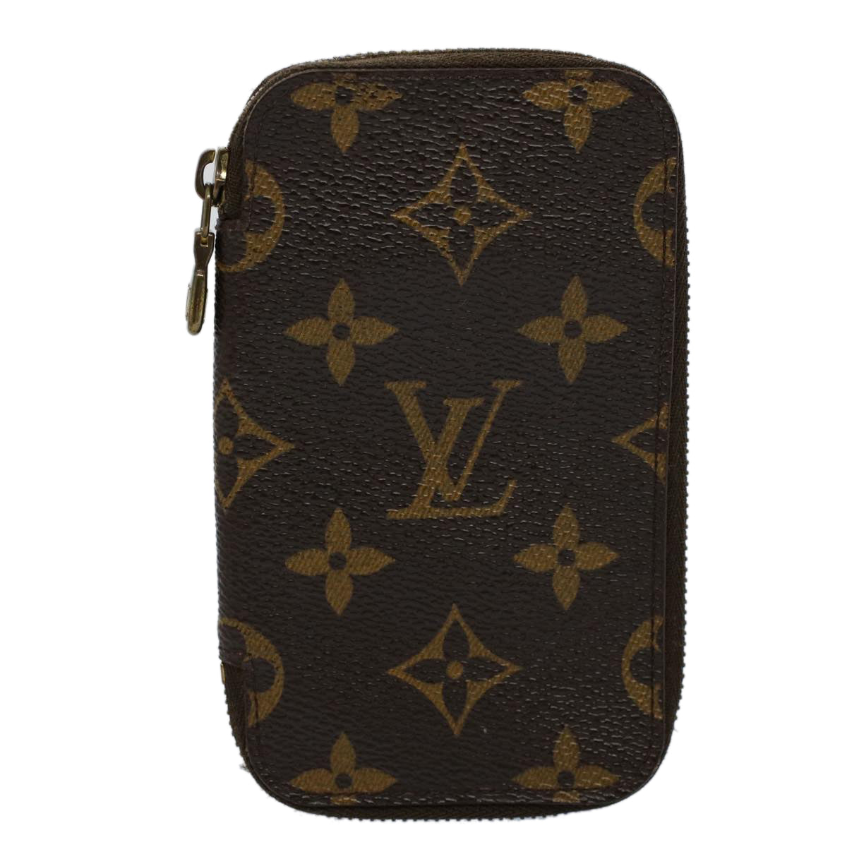 LOUIS VUITTON Monogram Pochette 6 Cure Key Case M62610 LV Auth 53855 - 0