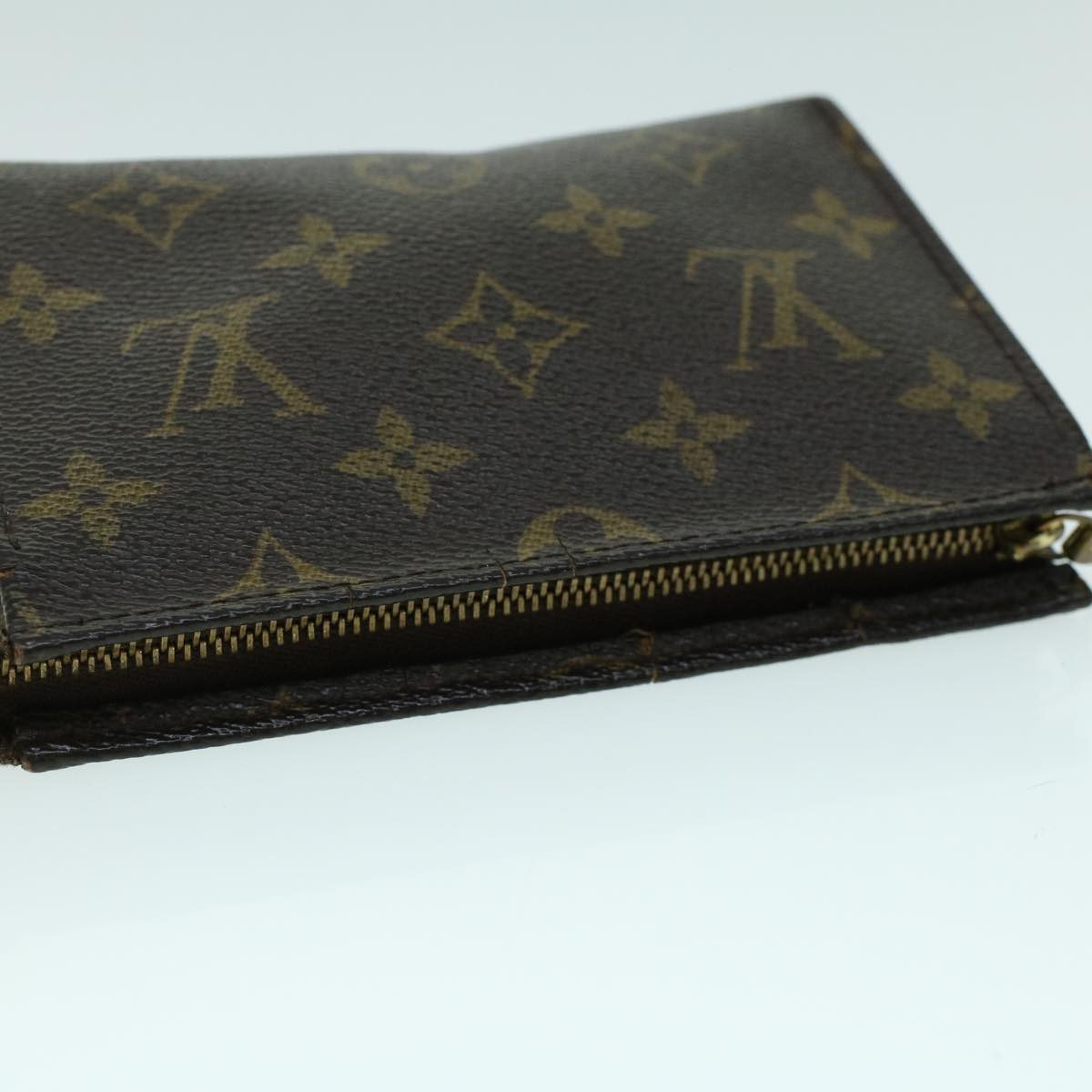 LOUIS VUITTON Monogram Poche Toilette 15 Pouch M47546 LV Auth 53873