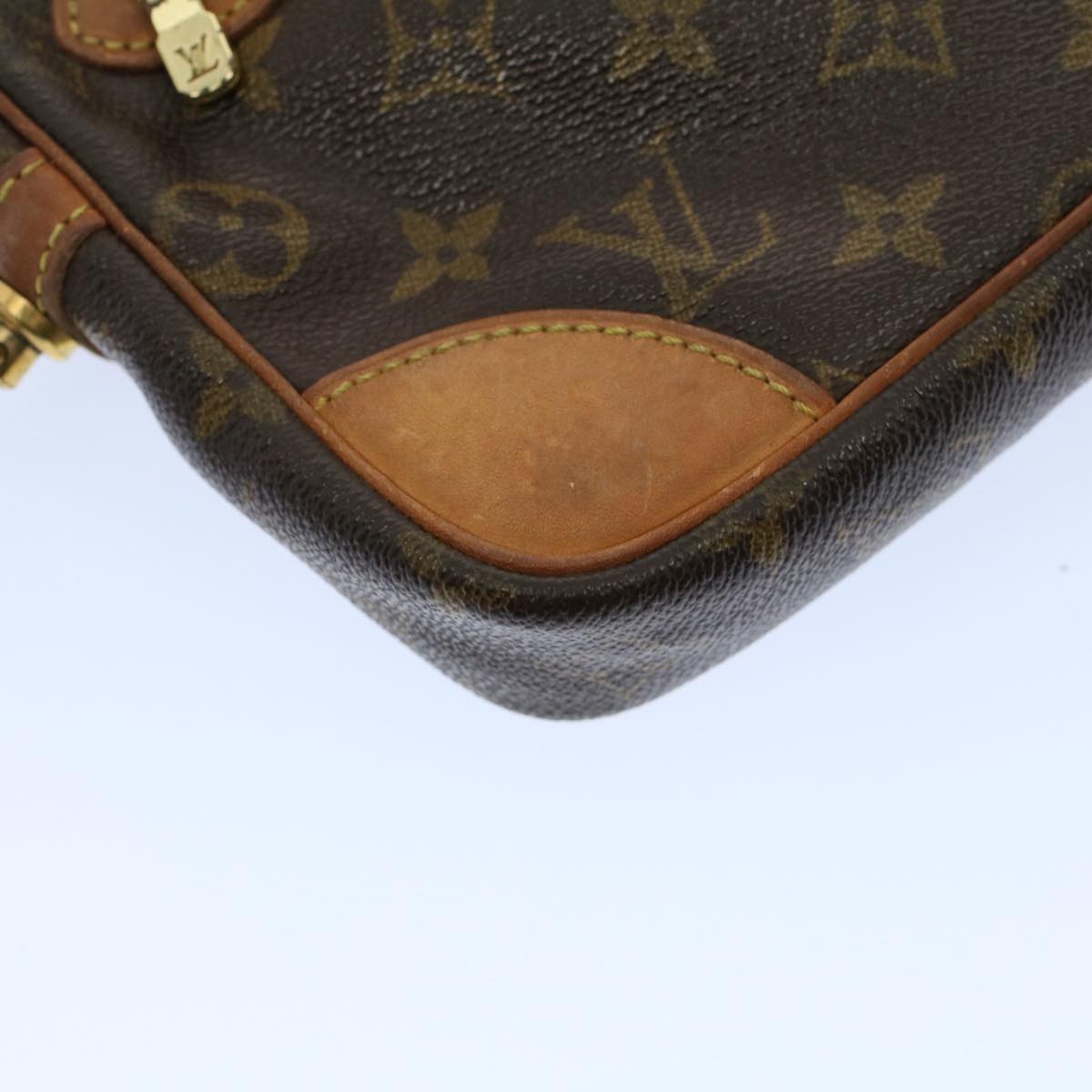 LOUIS VUITTON Monogram Marly Dragonne GM Clutch Bag M51825 LV Auth 53878