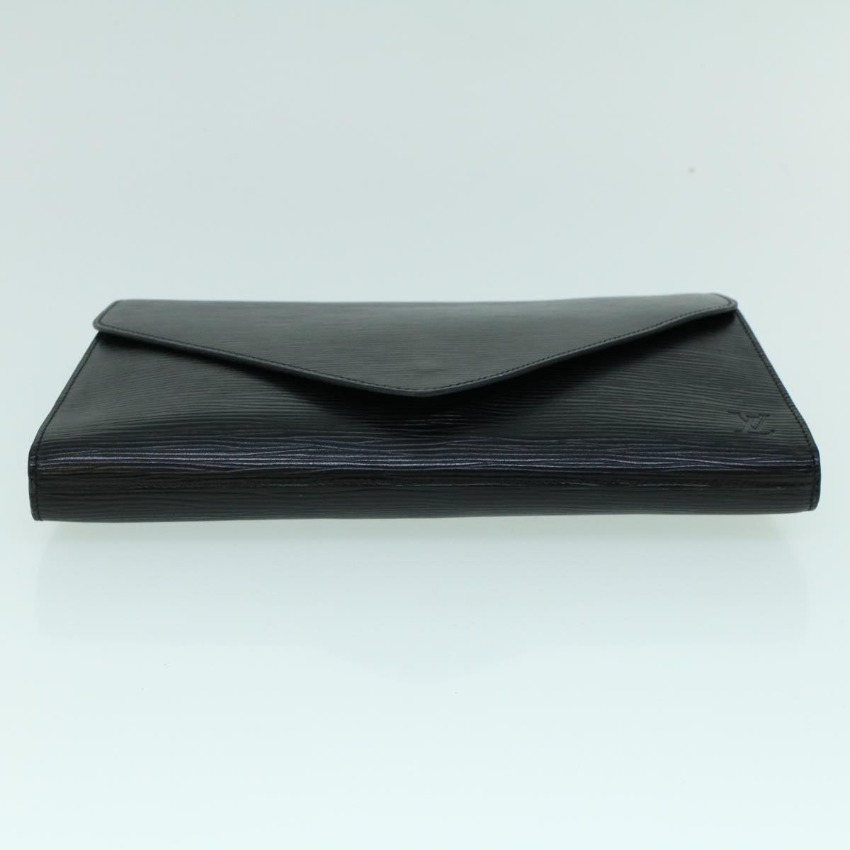 LOUIS VUITTON Epi Art Deco Clutch Bag Black M52632 LV Auth 53879