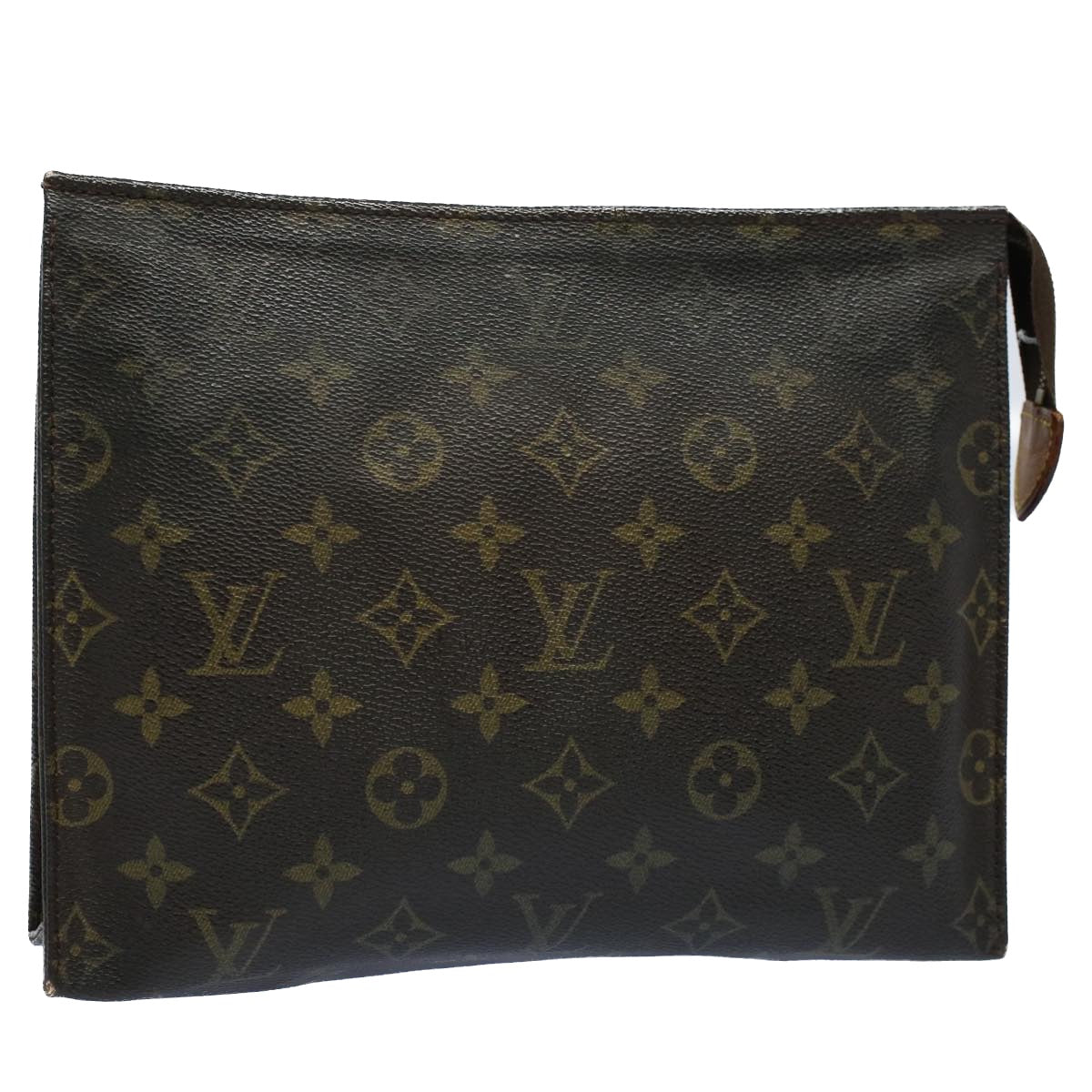 LOUIS VUITTON Monogram Poche Toilette 26 Pouch M47542 LV Auth 53884