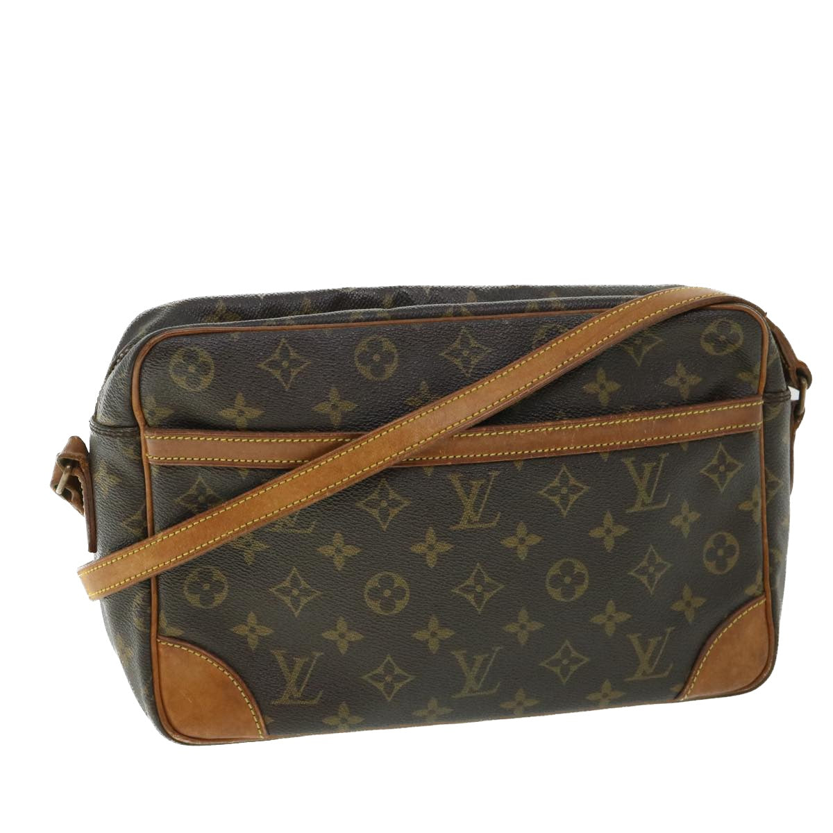 LOUIS VUITTON Monogram Trocadero 30 Shoulder Bag M51272 LV Auth 53898