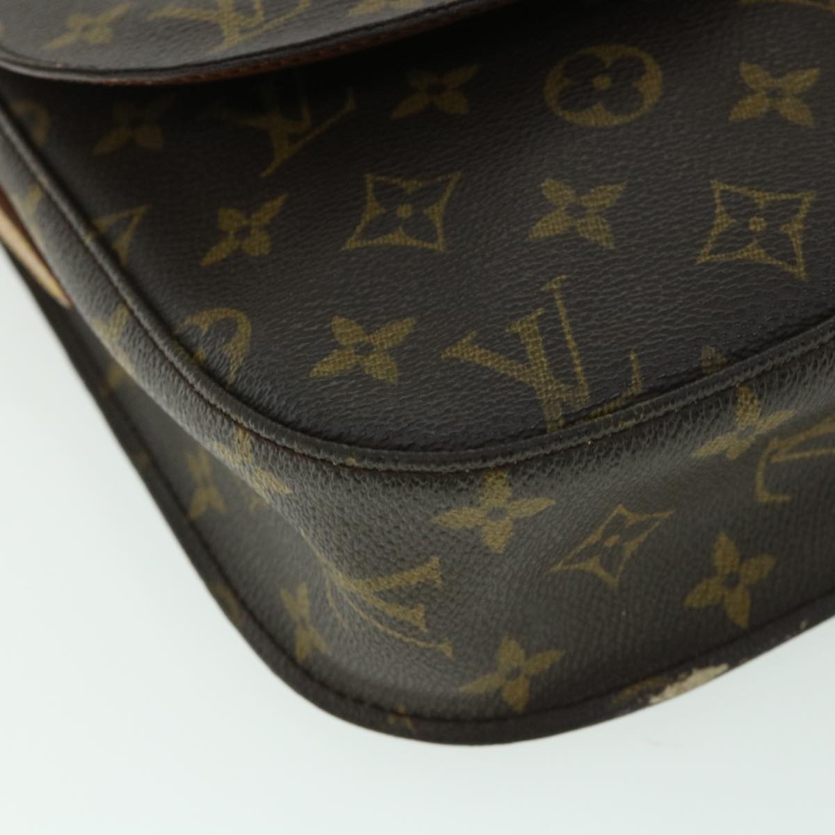 LOUIS VUITTON Monogram Saint Cloud GM Shoulder Bag M51242 LV Auth 53899