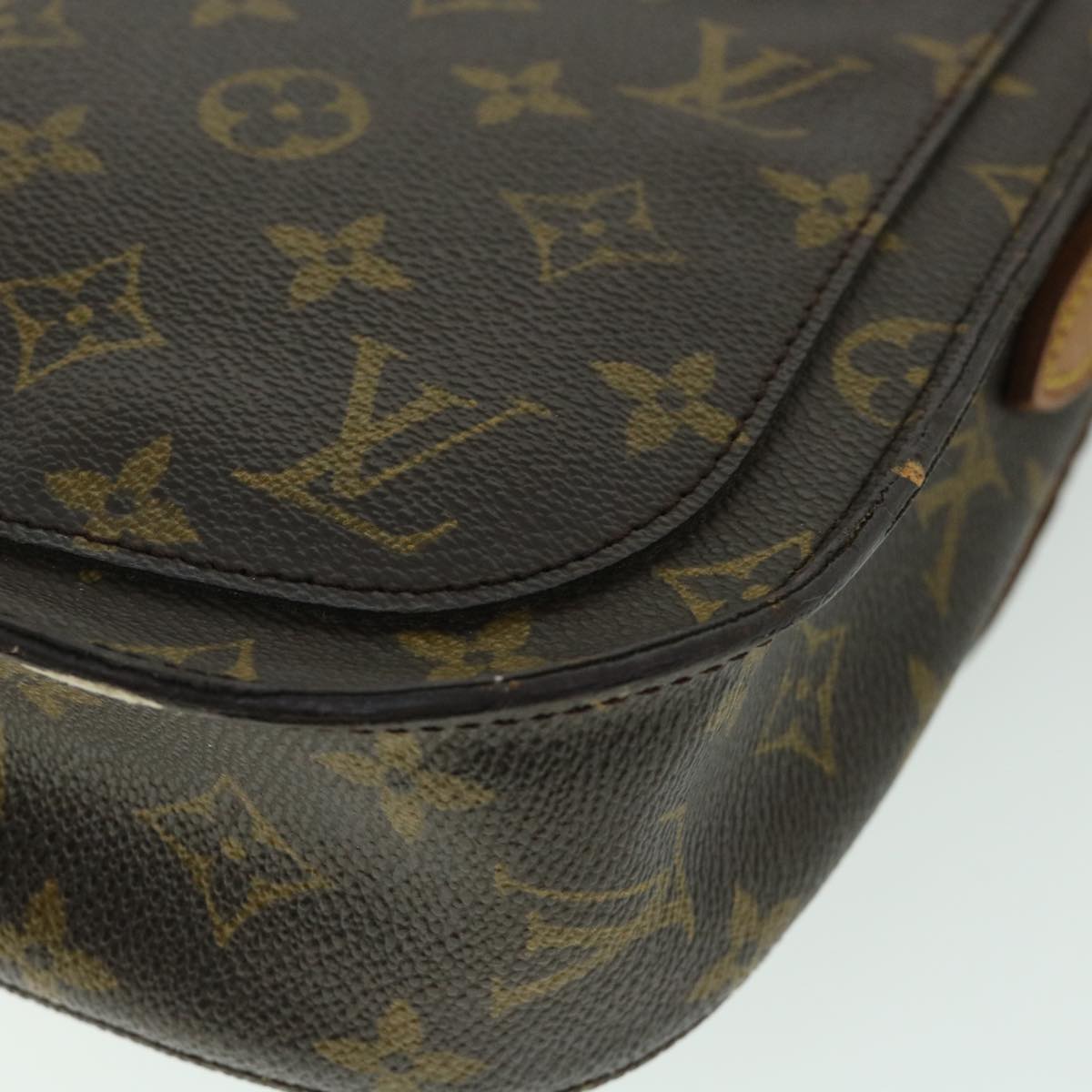 LOUIS VUITTON Monogram Saint Cloud GM Shoulder Bag M51242 LV Auth 53899